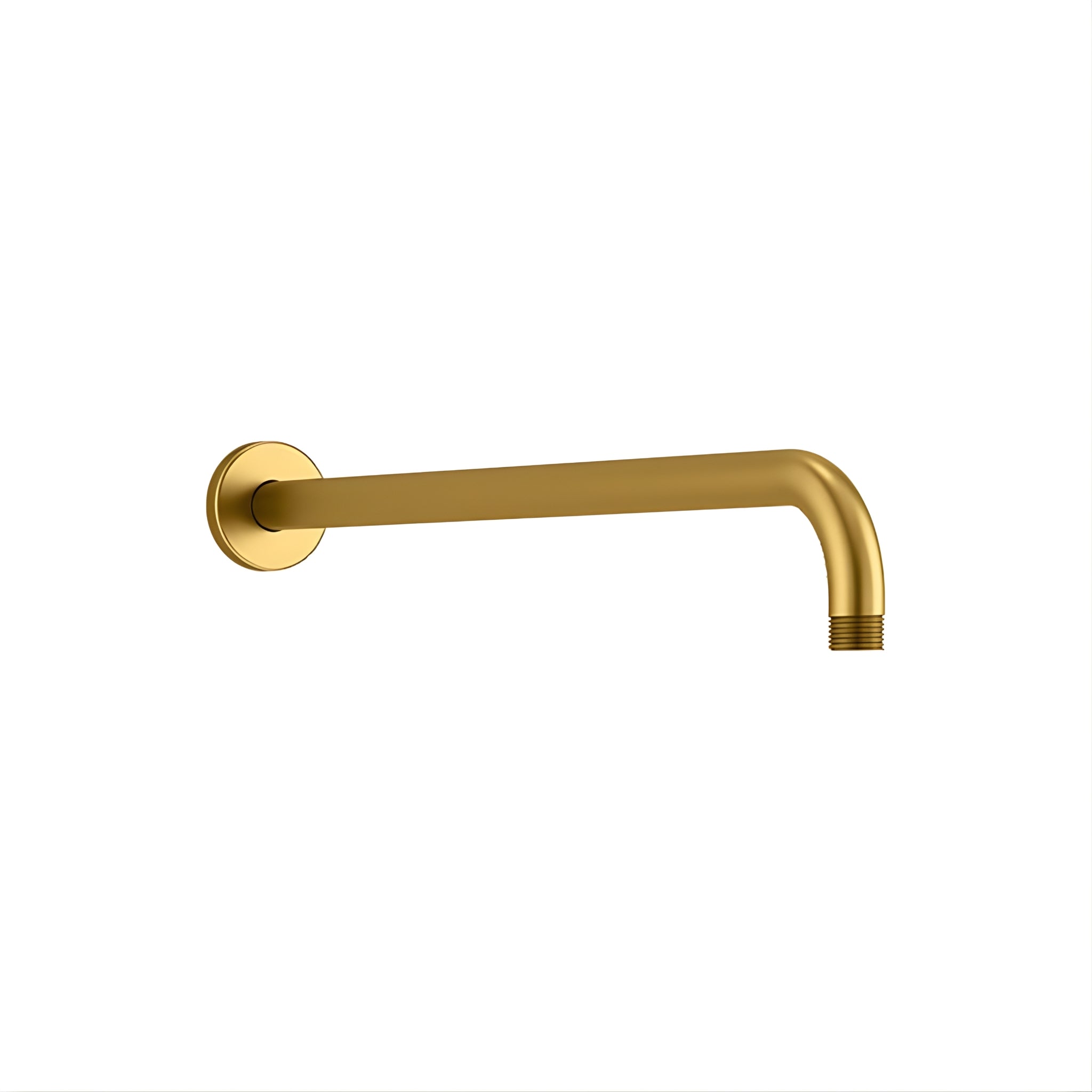 KOHLER STATEMENT WALL MOUNT SHOWER ARM 454MM BRUSHED BRASS