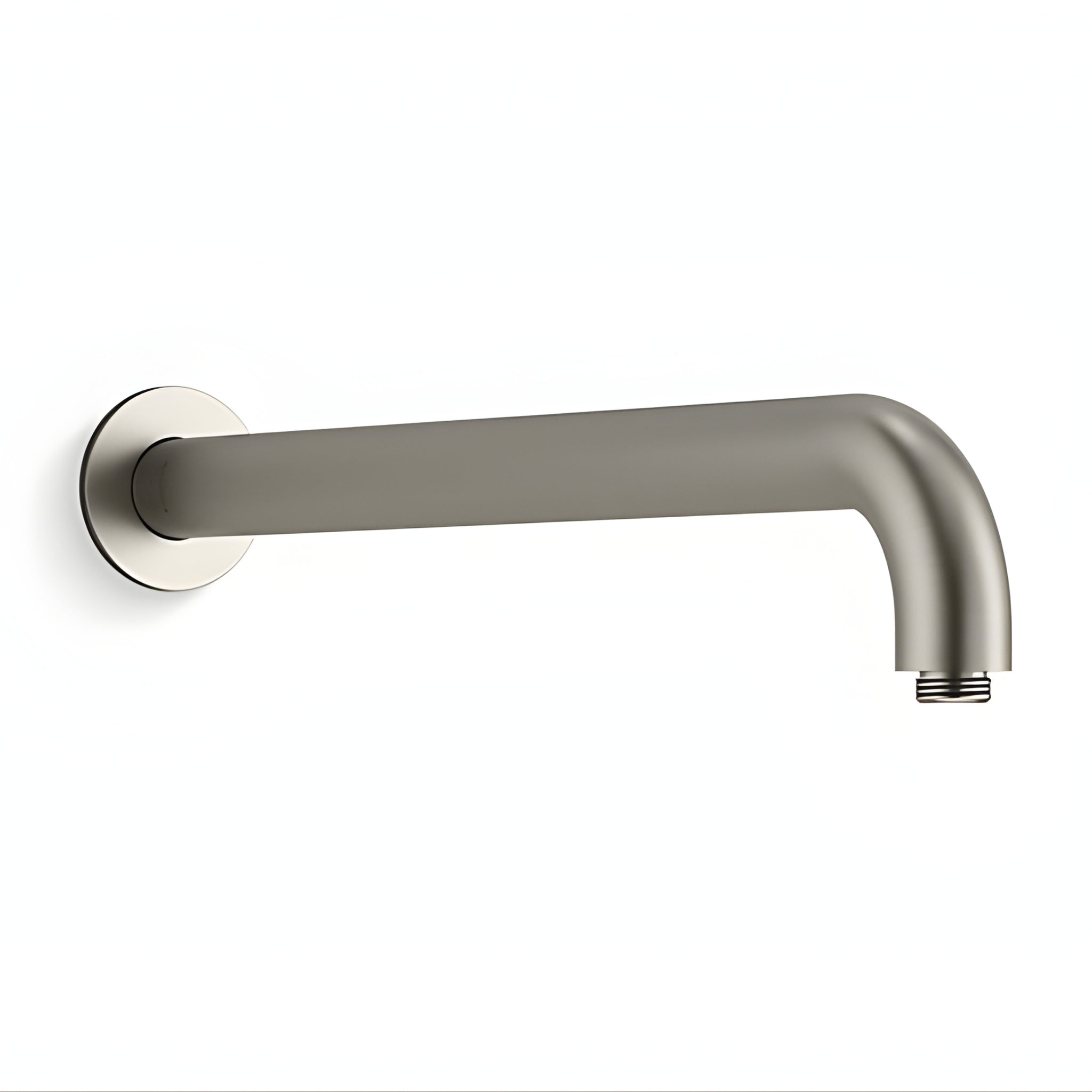 KOHLER STATEMENT WALL MOUNT SHOWER ARM 454MM BRUSHED NICKEL