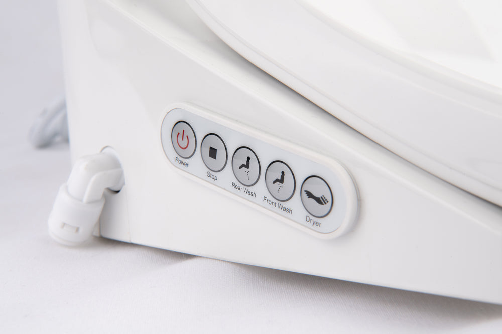 QUOSS SMART ELECTRONIC BIDET WITH REMOTE CONTROL GLOSS WHITE