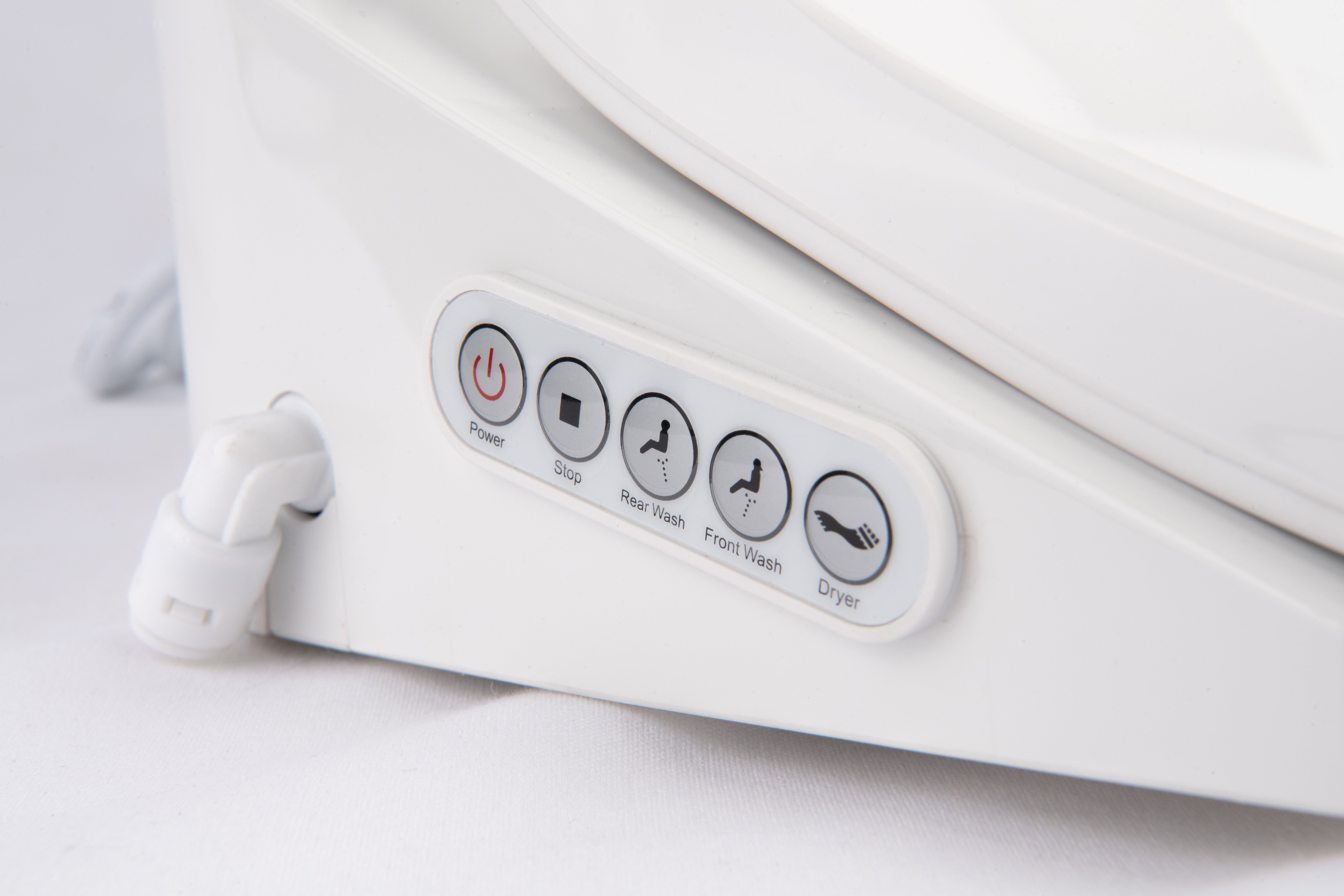 QUOSS SMART ELECTRONIC BIDET / WASHLET WITH REMOTE CONTROL GLOSS WHITE