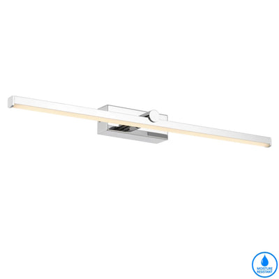 TELBIX FOLEY VANITY LED WALL LIGHT CHROME 600MM