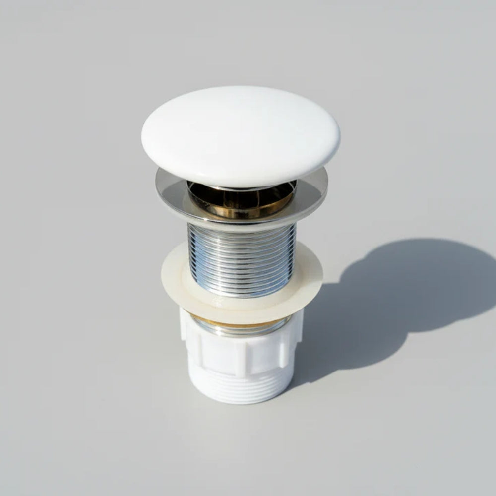 CLAYA POP-UP WASTE NON-OVERFLOW 32MM GLOSS WHITE