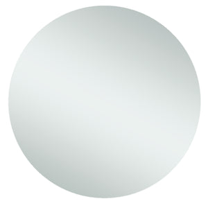 THERMOGROUP ABLAZE ROUND POLISHED EDGE MIRROR WITH DEMISTER 800MM
