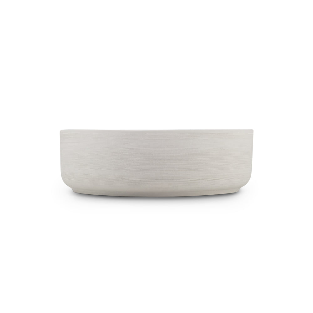 SEIMA ARKO 355 ABOVE COUNTER BASIN WHITE TEXTURE 355MM