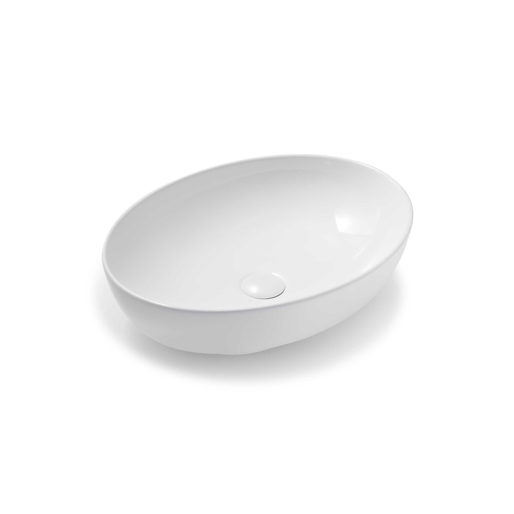SEIMA ARKO 515 ABOVE COUNTER BASIN GLOSS WHITE 515MM