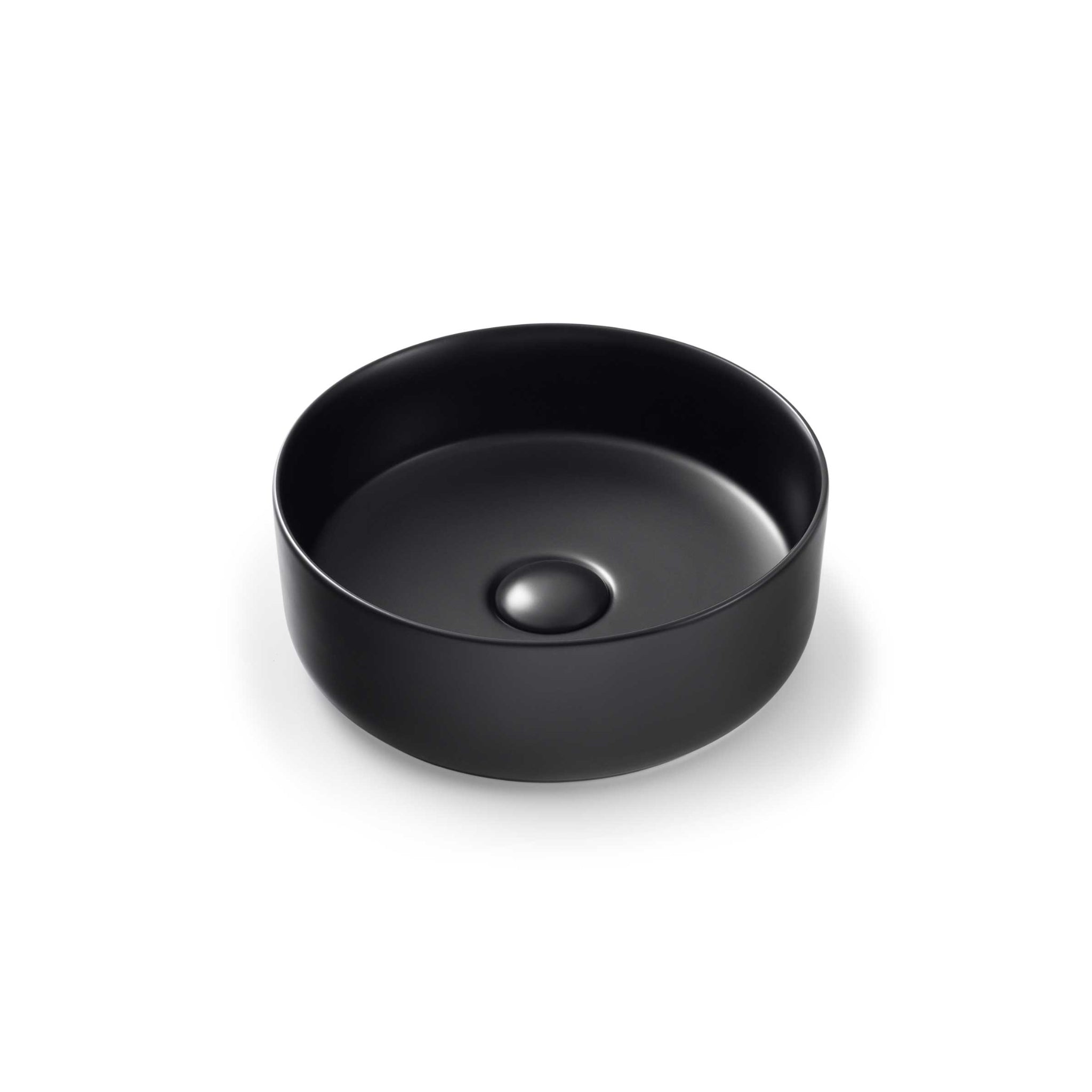 SEIMA ARKO 310 ABOVE COUNTER BASIN SILK MATTE BLACK 310MM