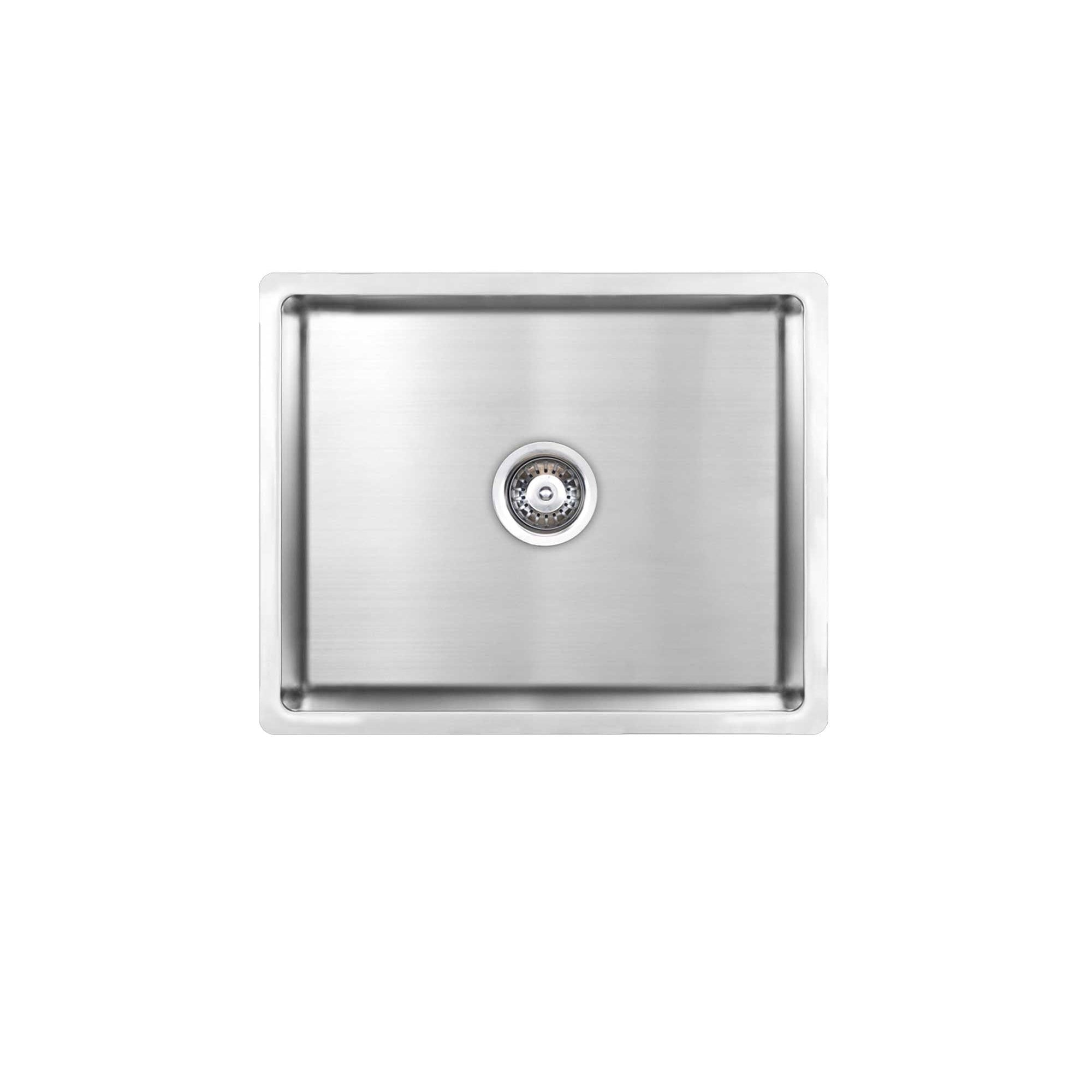 SEIMA LETO 500 SINGLE BOWL KITCHEN AND LAUNDRY SINK STAINLESS STEEL 540MM
