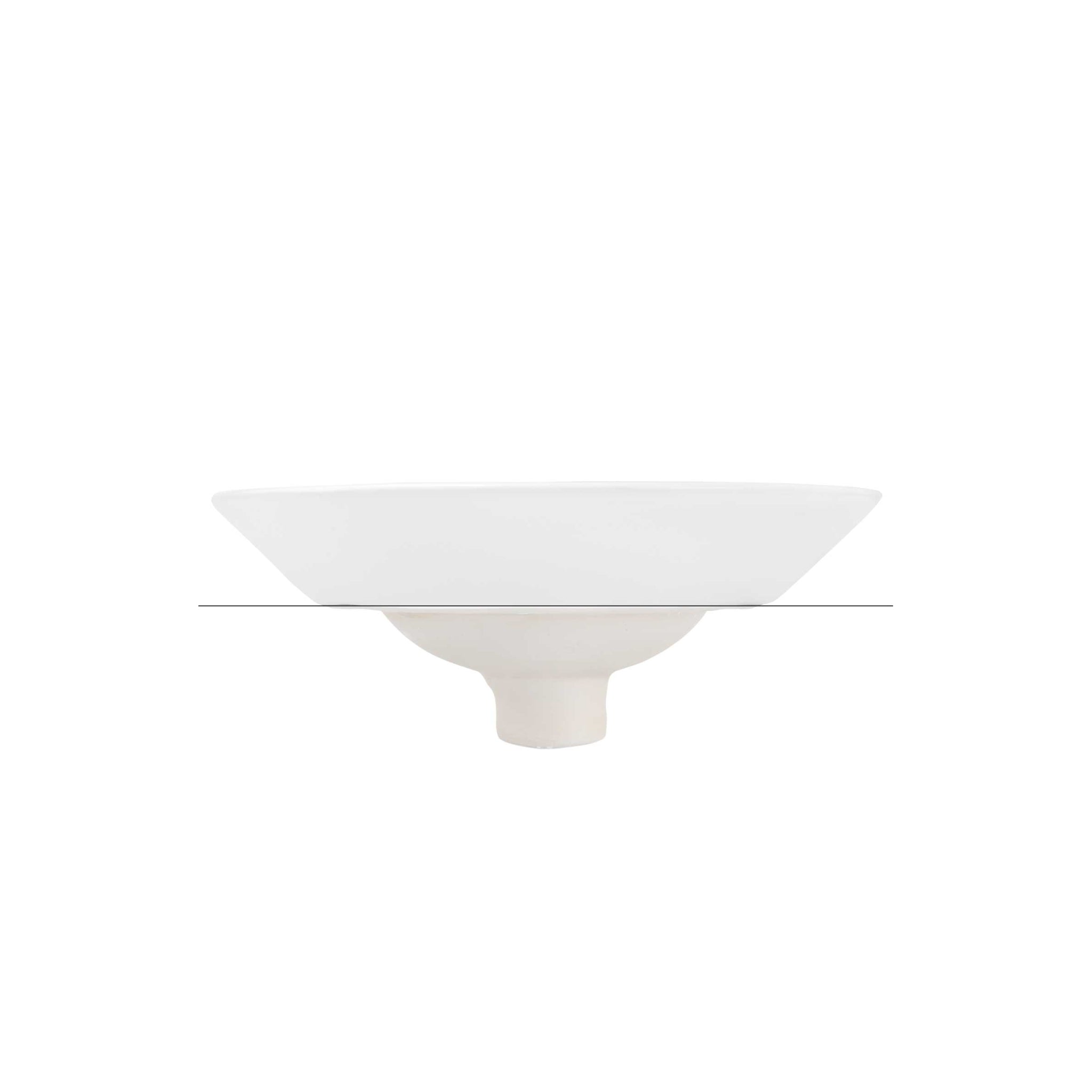 SEIMA ARKO 008 SEMI-INSET BASIN GLOSS WHITE 415MM