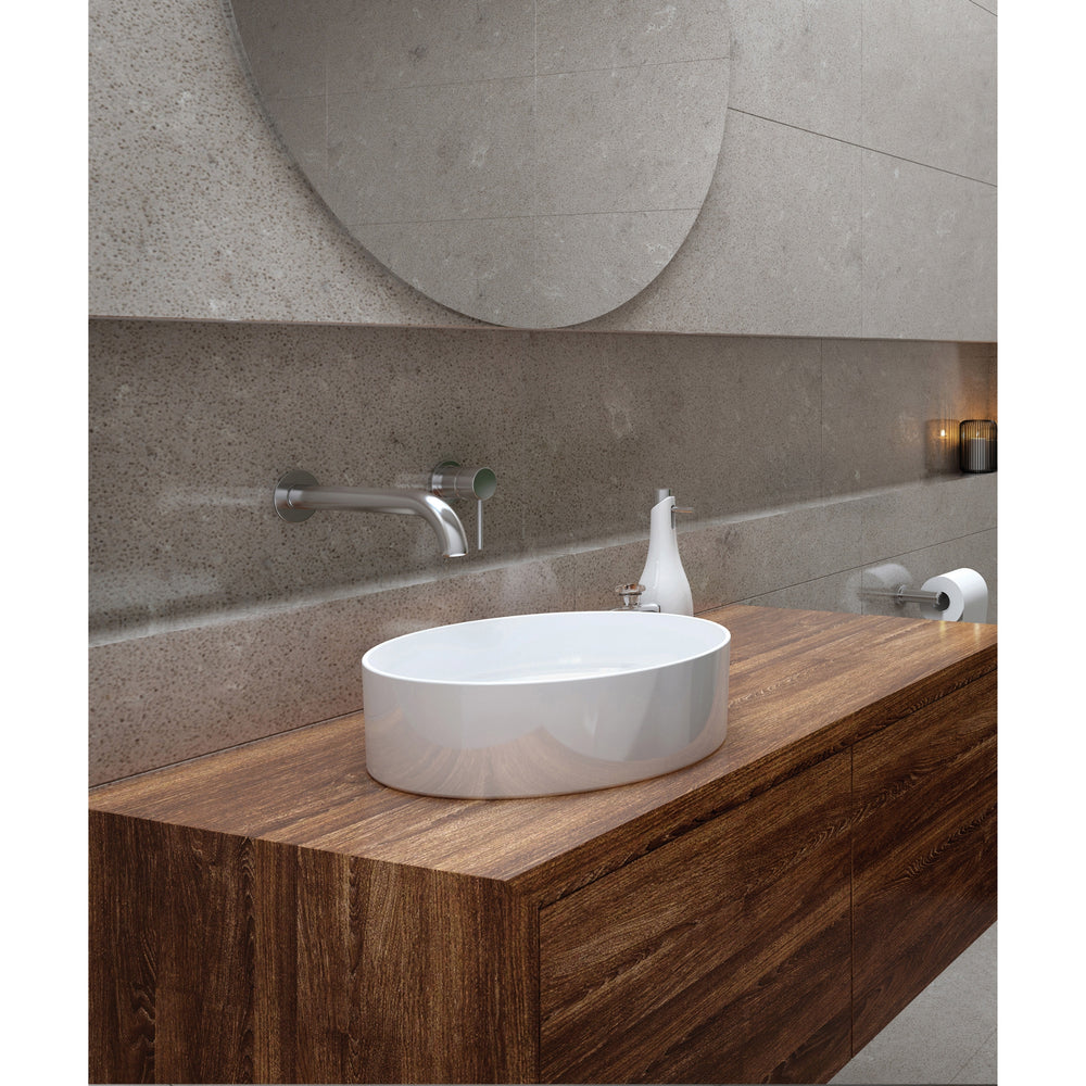 SEIMA ARKO 027 ABOVE COUNTER BASIN GLOSS WHITE 400MM