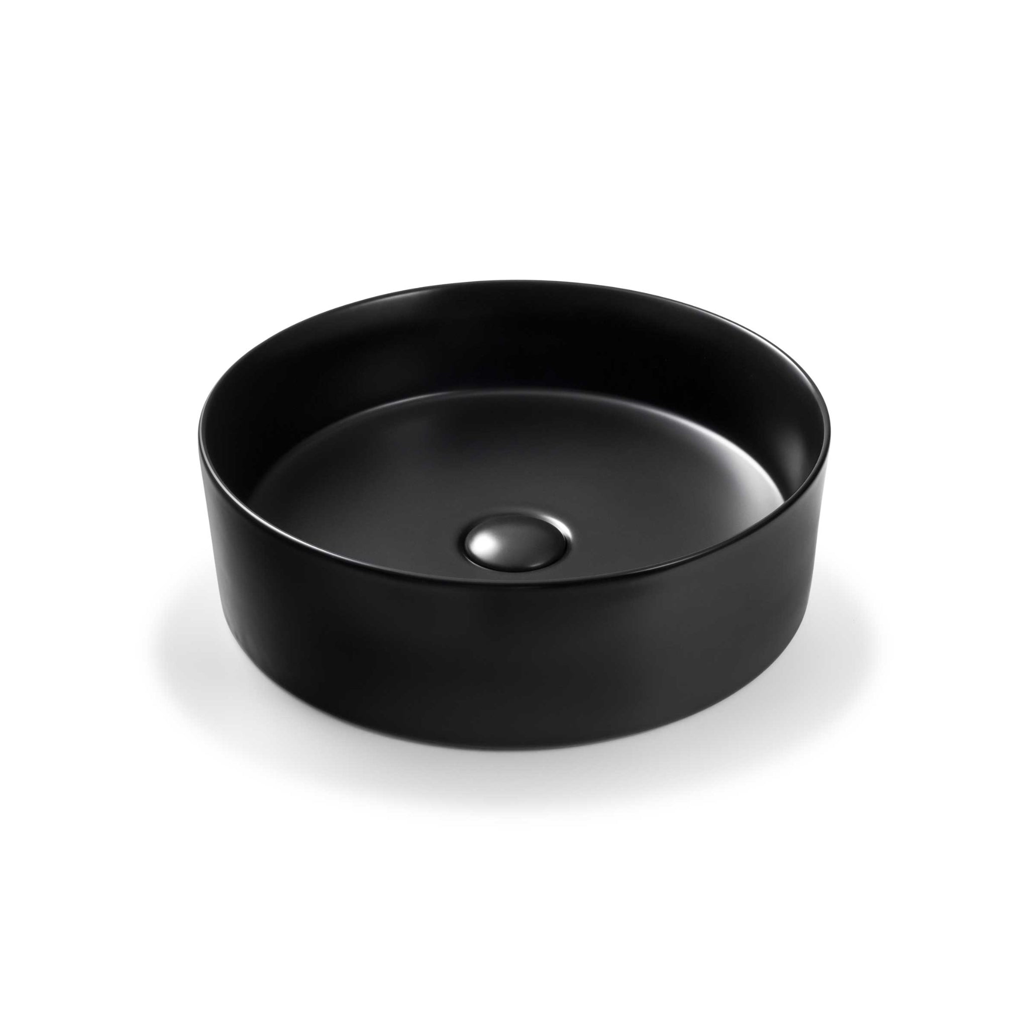 SEIMA ARKO 027 ABOVE COUNTER BASIN SILK MATTE BLACK 400MM