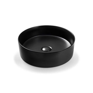 SEIMA ARKO 027 ABOVE COUNTER BASIN SILK MATTE BLACK 400MM