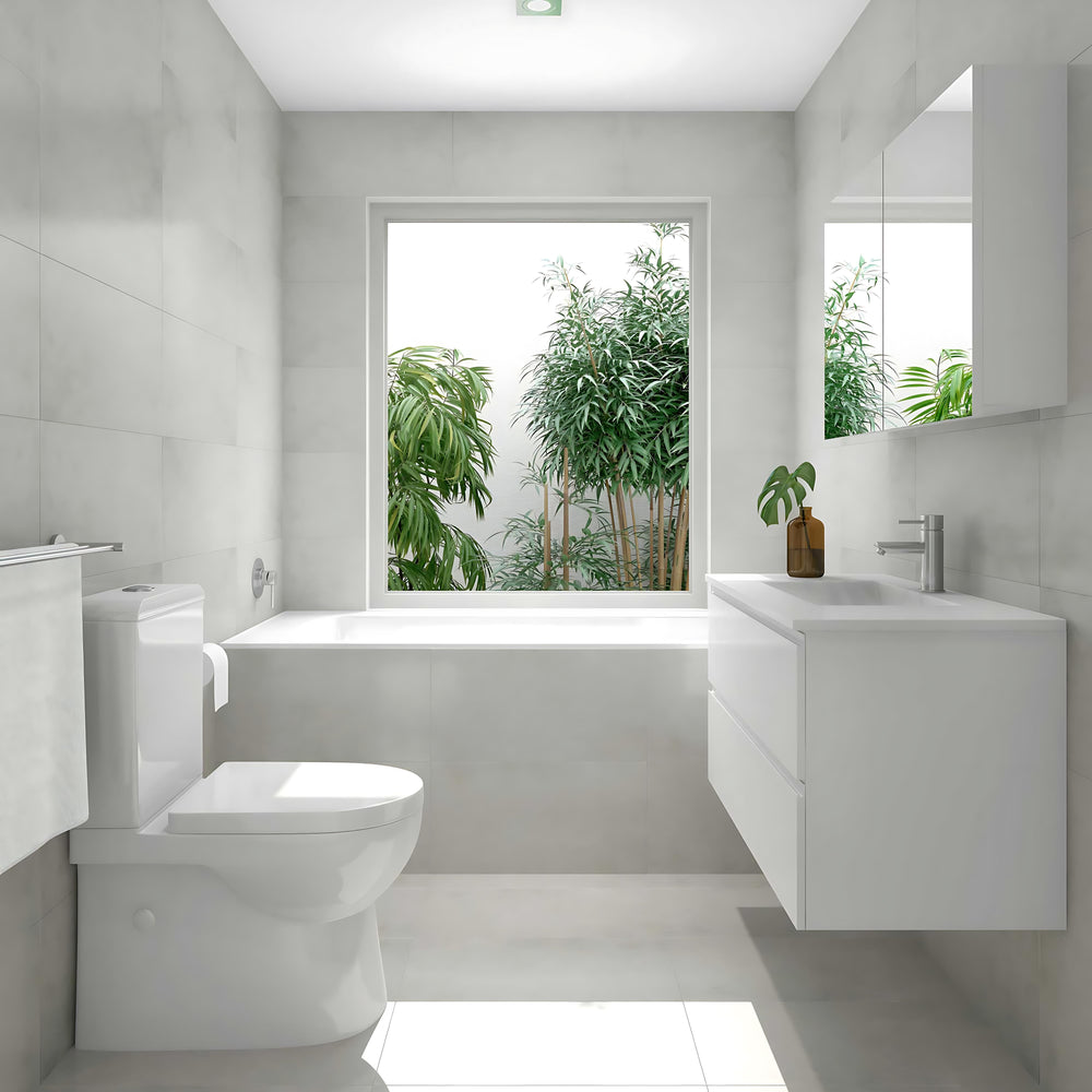 SEIMA CHIOS 102 INSET BATHTUB GLOSS WHITE (AVAILABLE IN 1525MM, 1675MM AND 1790MM)
