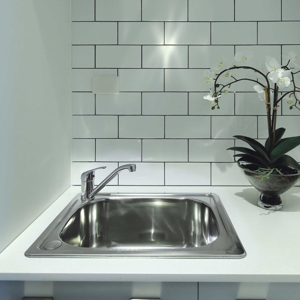 SEIMA ACERO 006 SINGLE BOWL LAUNDRY SINK STAINLESS STEEL 460MM