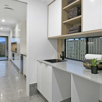 SEIMA KUBIC DEEP 550 SINGLE BOWL KITCHEN AND LAUNDRY SINK STAINLESS STEEL 550MM