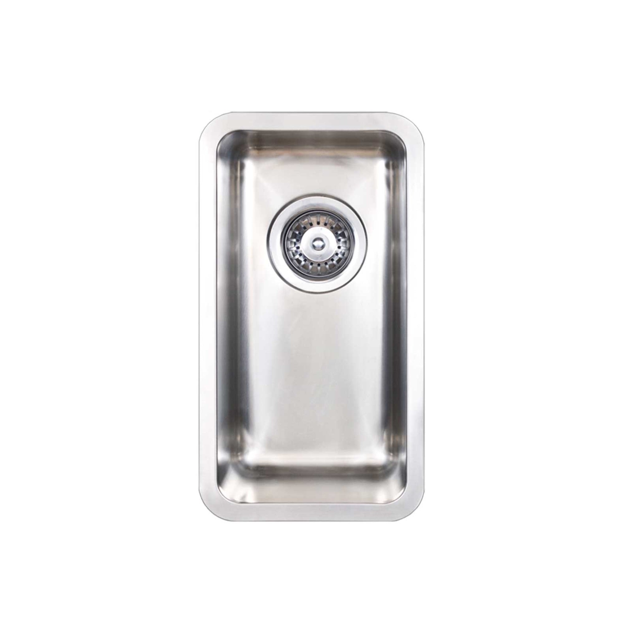 SEIMA KUBIC 201 SINGLE BOWL KITCHEN SINK STAINLESS STEEL 244MM