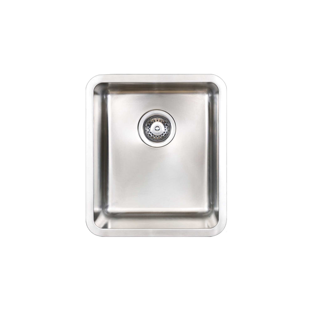 SEIMA KUBIC 340 SINGLE BOWL KITCHEN SINK STAINLESS STEEL 384MM