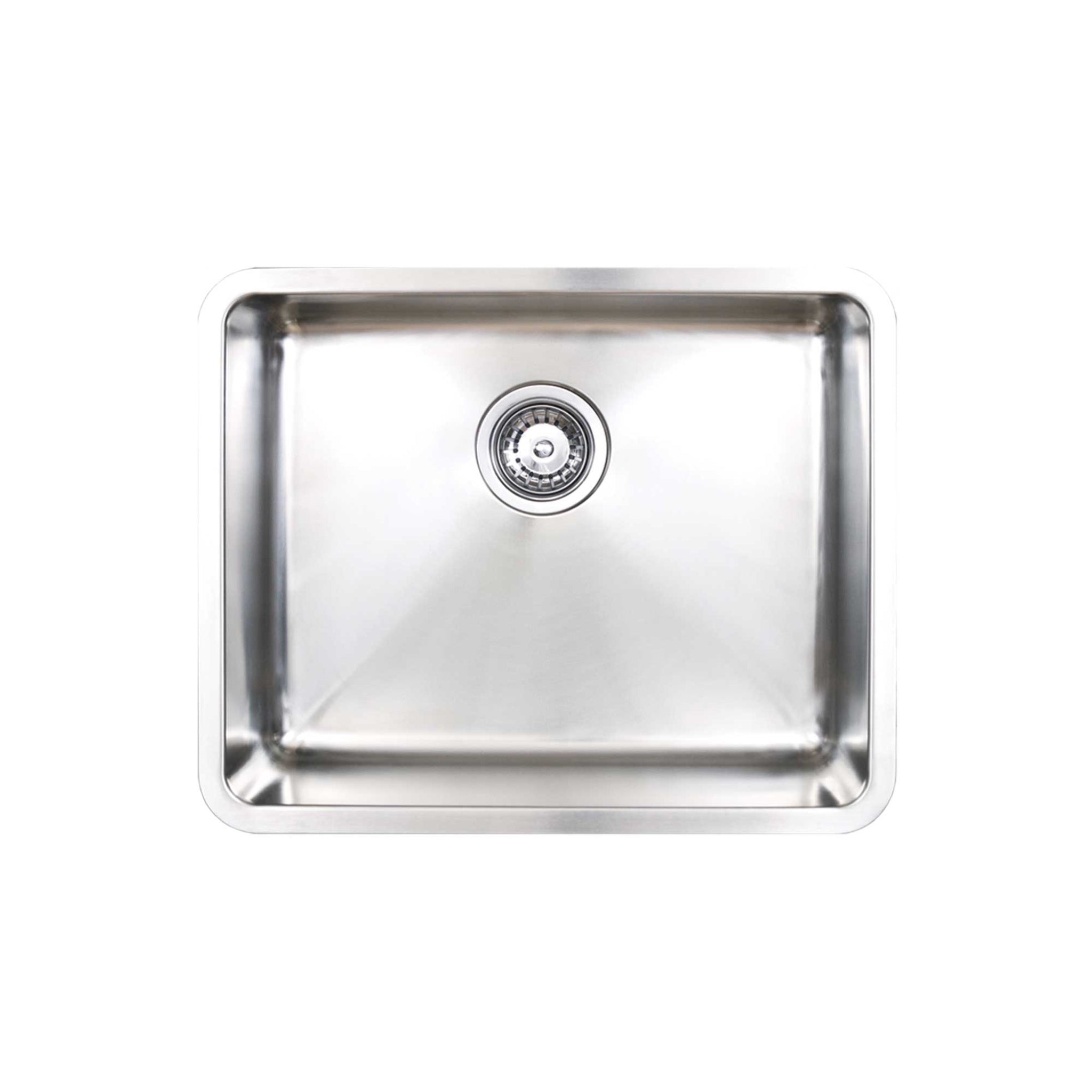 SEIMA KUBIC 500 SINGLE BOWL KITCHEN AND LAUNDRY SINK STAINLESS STEEL 544MM