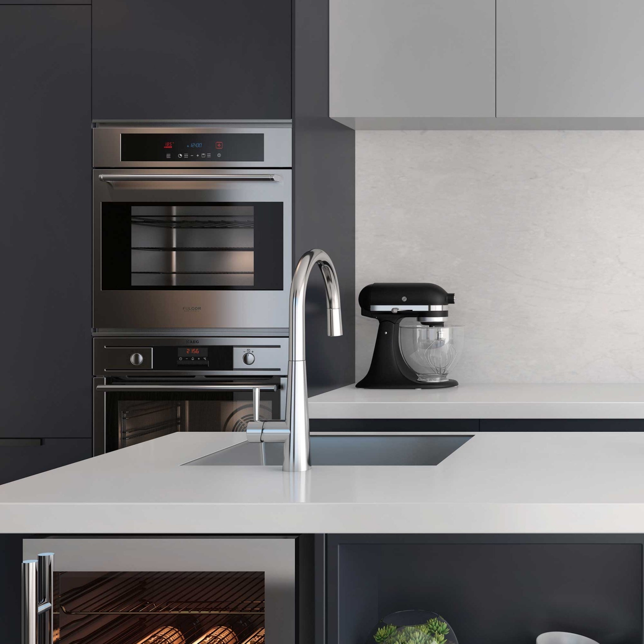 SEIMA TETRA 550 SINGLE BOWL KITCHEN AND LAUNDRY SINK STAINLESS STEEL 550MM