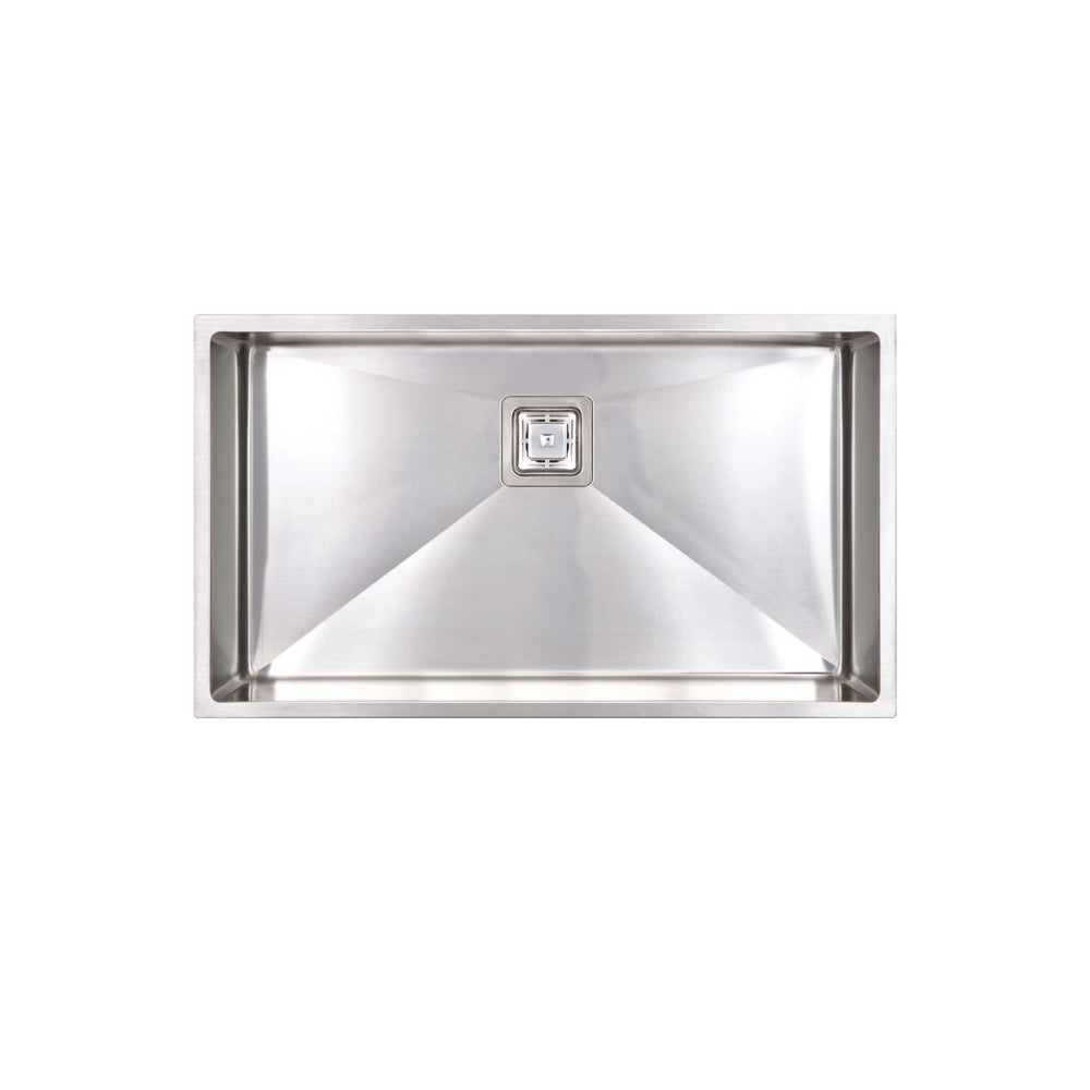 SEIMA TETRA 790 SINGLE BOWL KITCHEN AND LAUNDRY SINK STAINLESS STEEL 790MM
