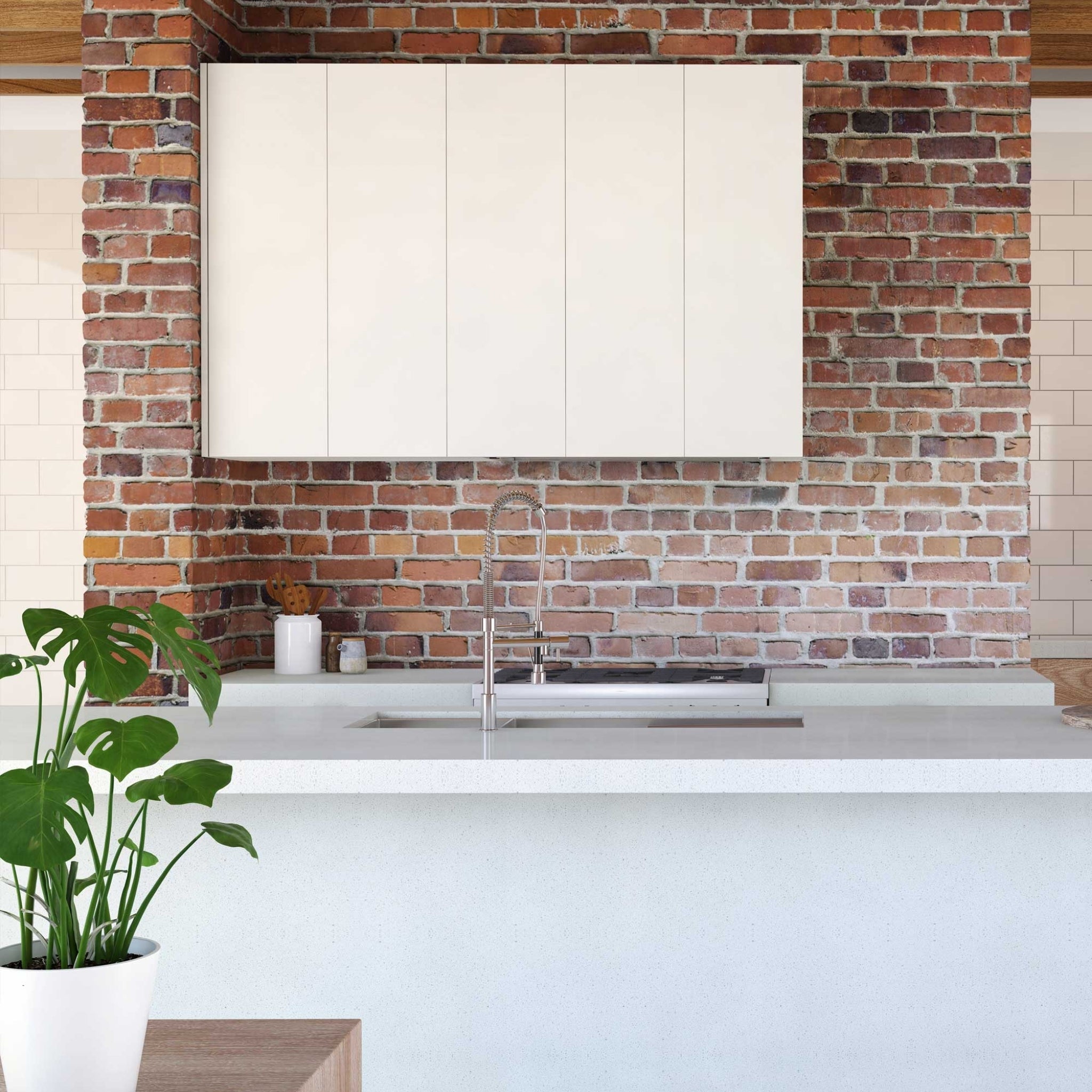 SEIMA TETRA 1150 BLADE DOUBLE BOWL KITCHEN SINK WITH DRAINER STAINLESS STEEL 1150MM