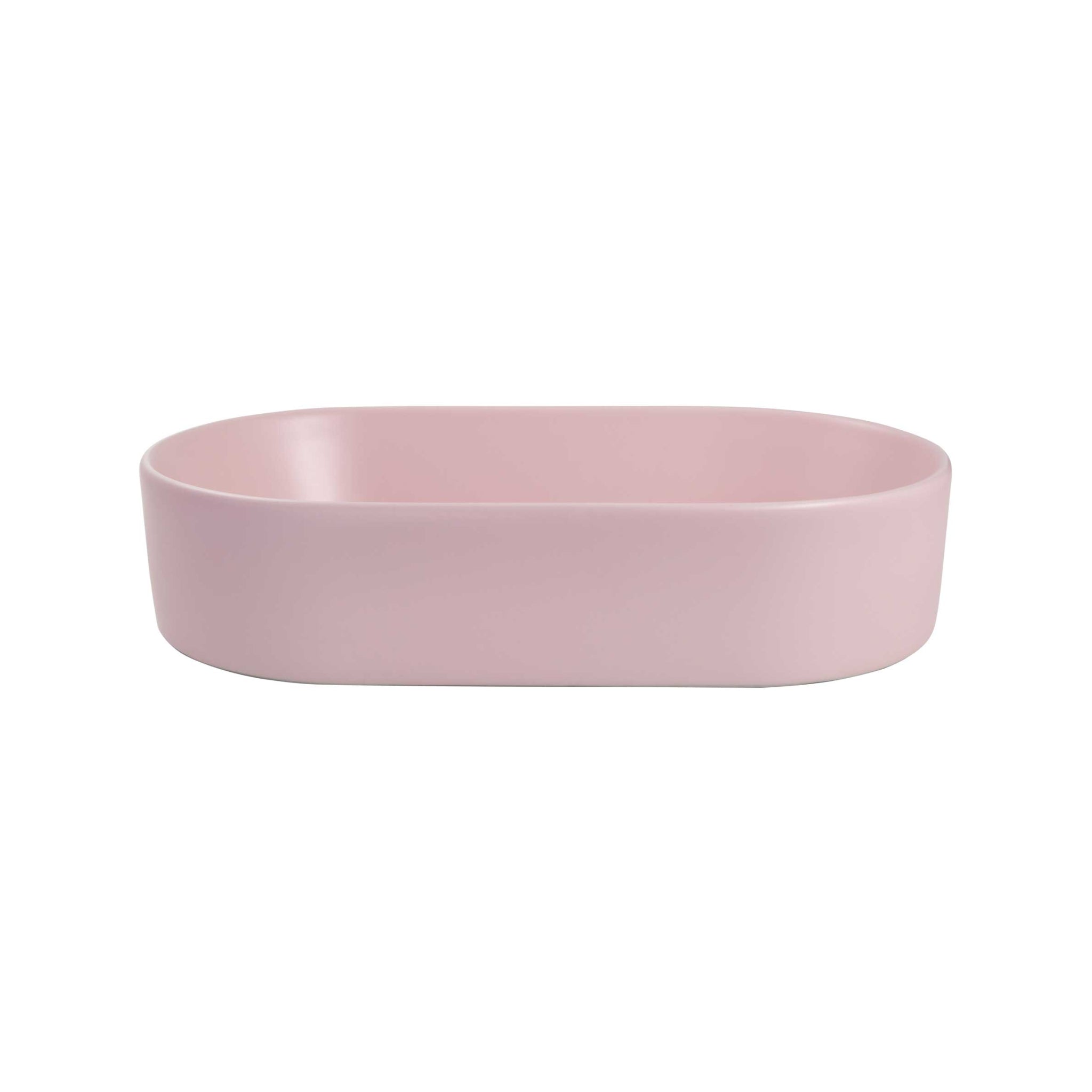 SEIMA AURORA 530 ABOVE COUNTER BASIN SILK MATTE ROSE QUARTZ 530MM
