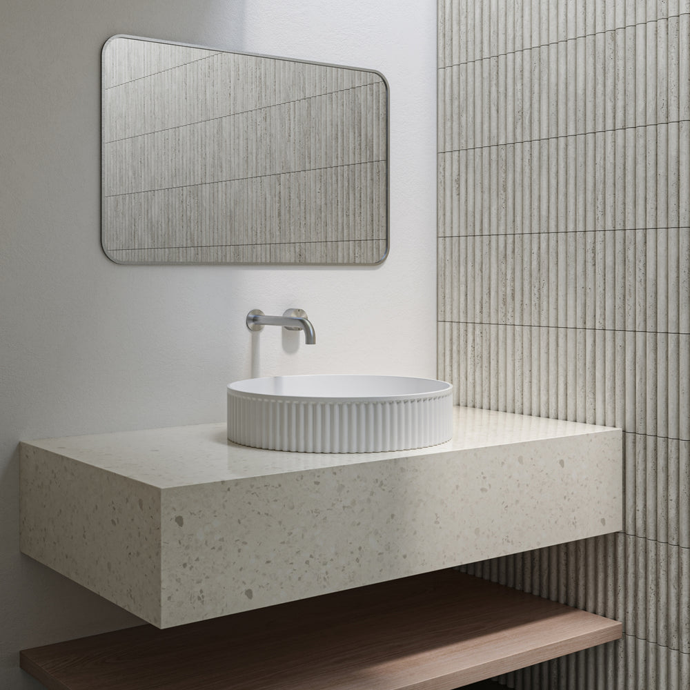 SEIMA CLEO 400 ABOVE COUNTER BASIN GLOSS WHITE 400MM