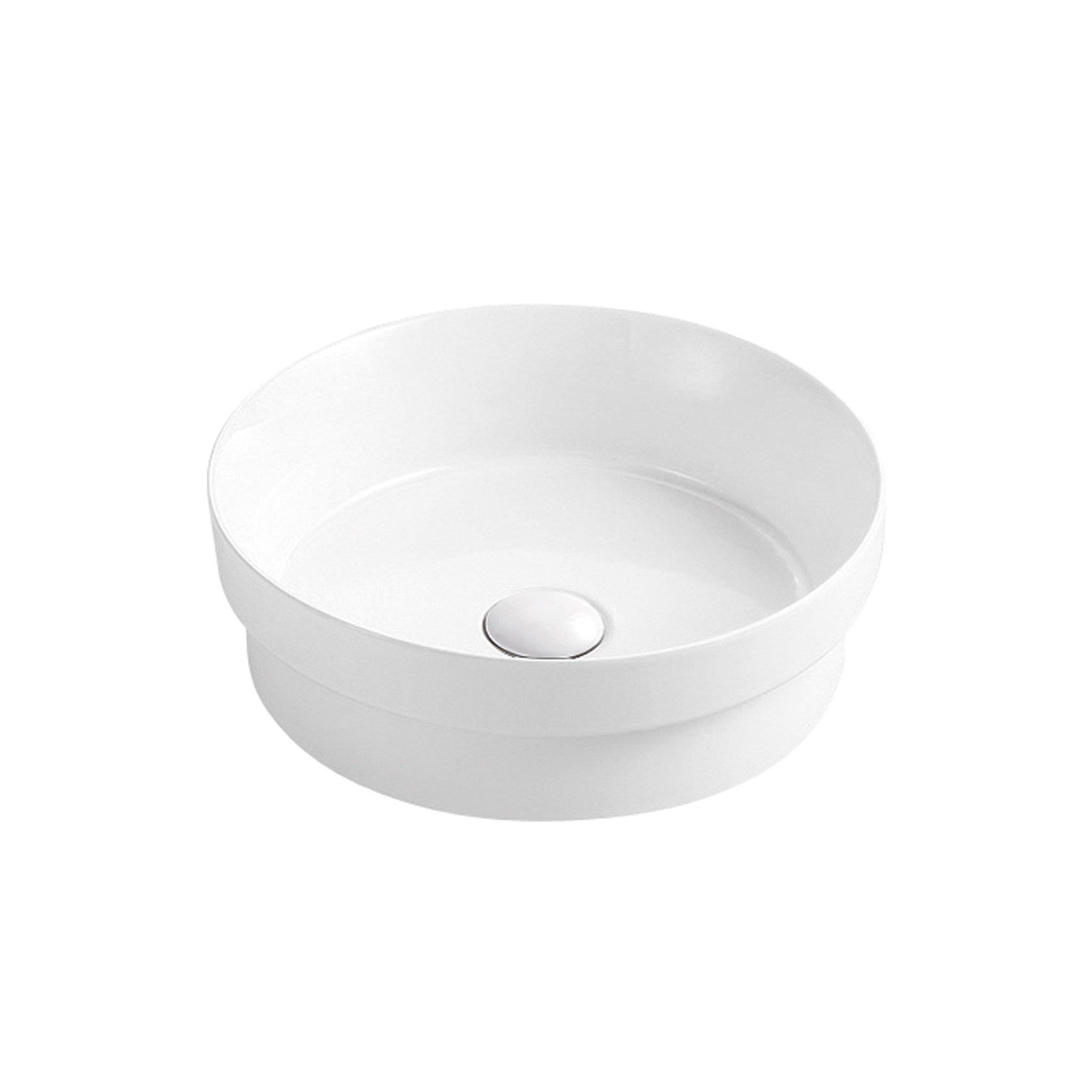 SEIMA ARKO 356 SEMI-INSET BASIN GLOSS WHITE 355MM