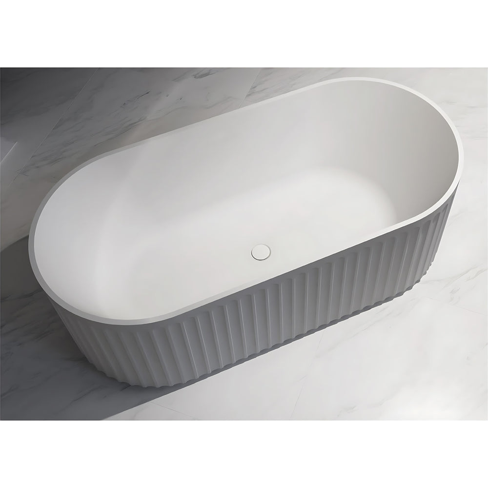 SEIMA CLEO 100 FREESTANDING BATHTUB MATTE WHITE (AVAILABLE IN 1500MM AND 1700MM)