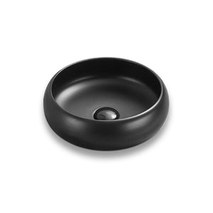 SEIMA ARKO 361 ABOVE COUNTER BASIN SILK MATTE BLACK 360MM