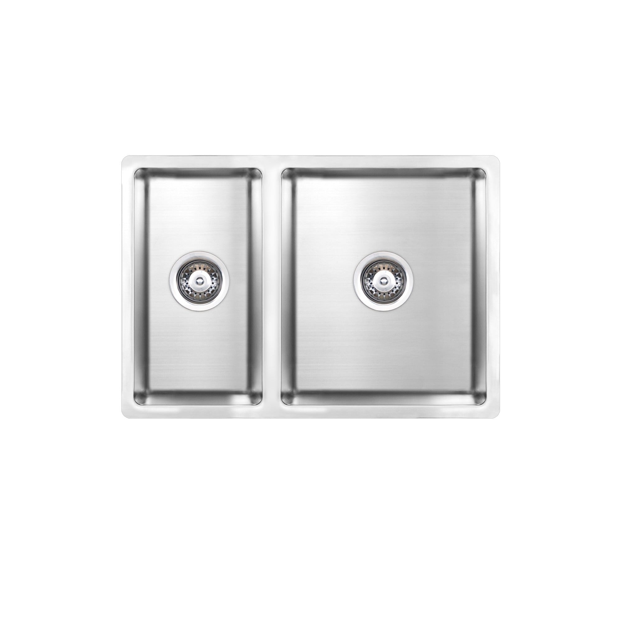 SEIMA LETO 560 1 & 1/2 BOWL KITCHEN SINK STAINLESS STEEL 614MM