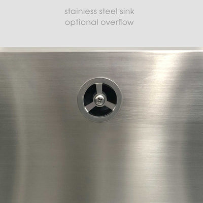 SEIMA KUBIC 760 DOUBLE BOWL KITCHEN SINK WITH TAP LANDING STAINLESS STEEL 760MM