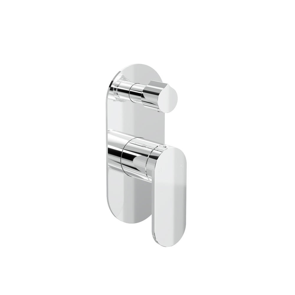 LINSOL CAPO 1-PLATE WALL MIXER WITH DIVERTER 170MM CHROME