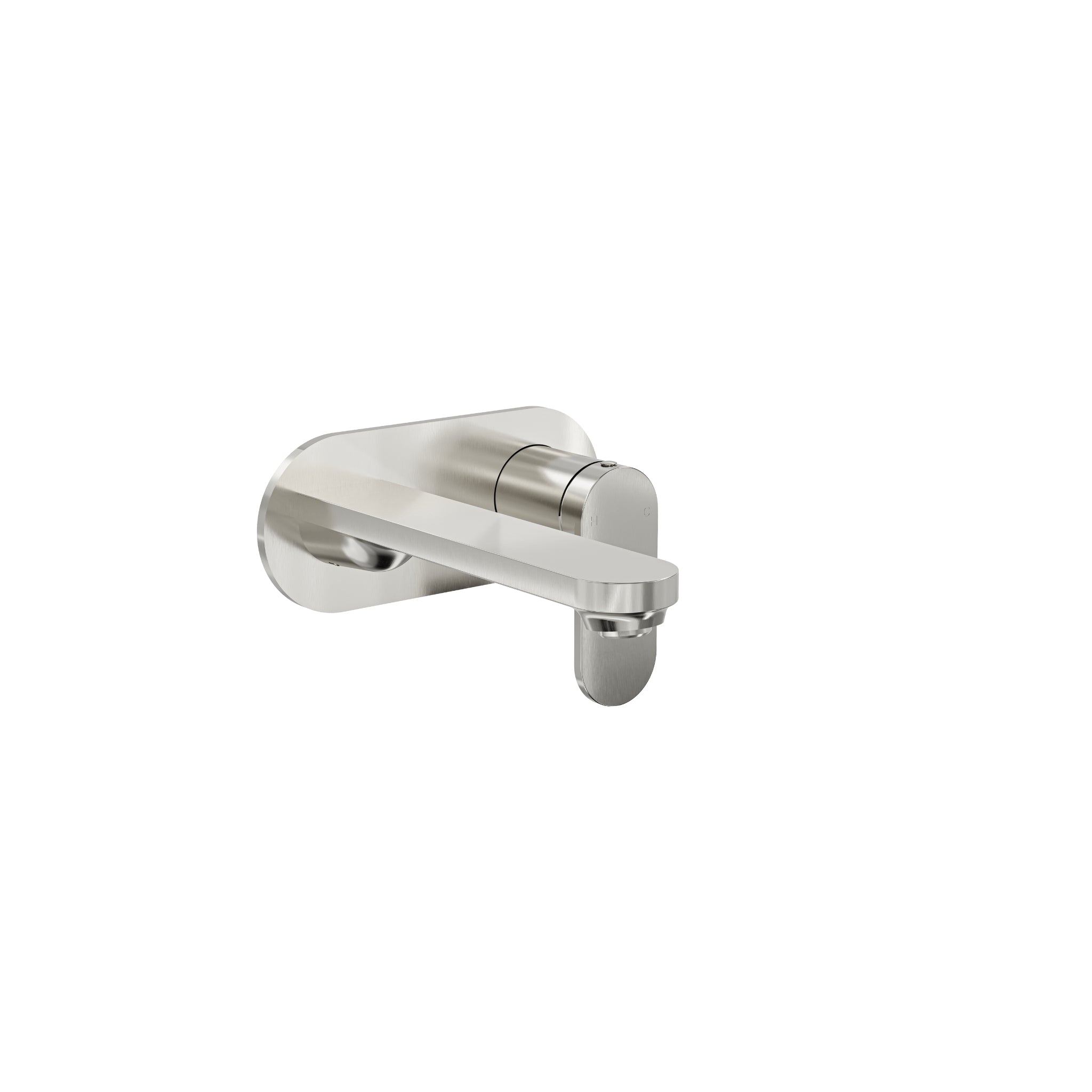LINSOL CAPO 1-PLATE WALL BASIN / BATH MIXER 175MM BRUSHED NICKEL