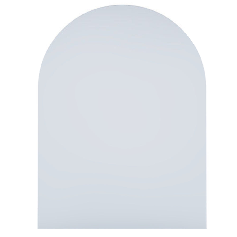 THERMOGROUP ABLAZE ARCH SHAPE MIRROR GLUE-TO-WALL WITH DEMISTER 500X800MM