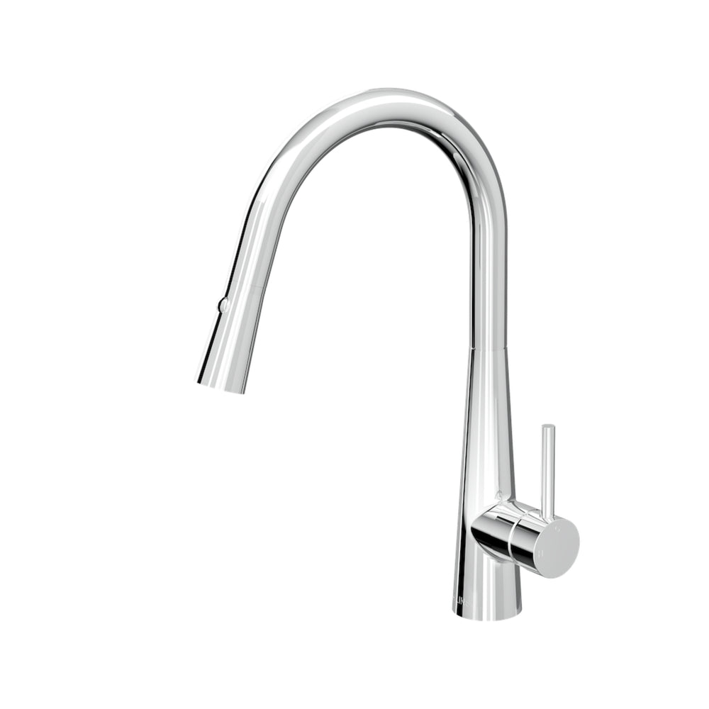 LINSOL KASHI PULL OUT SINK MIXER 410MM CHROME
