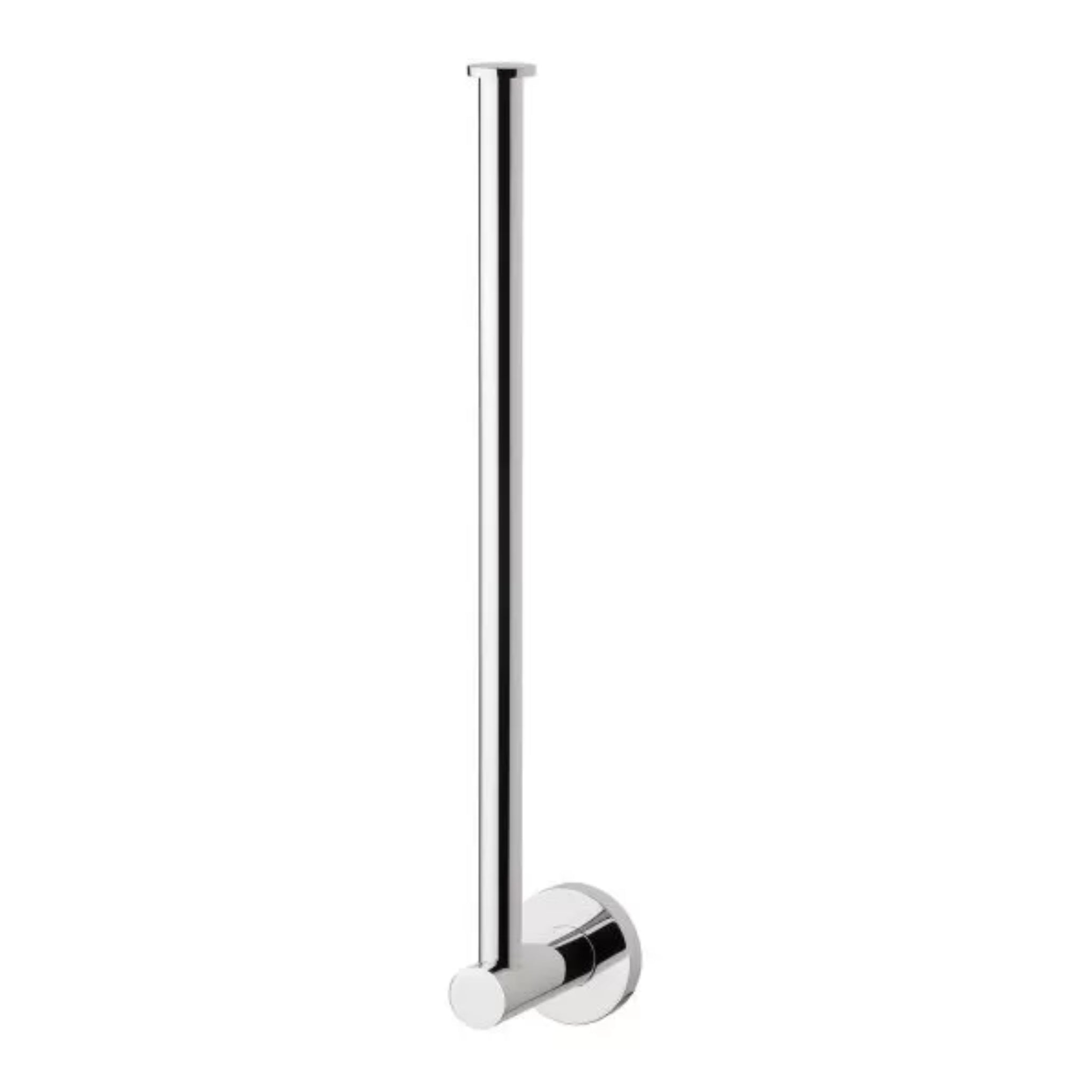 PHOENIX RADII SPARE TOILET ROLL HOLDER ROUND PLATE 336MM CHROME
