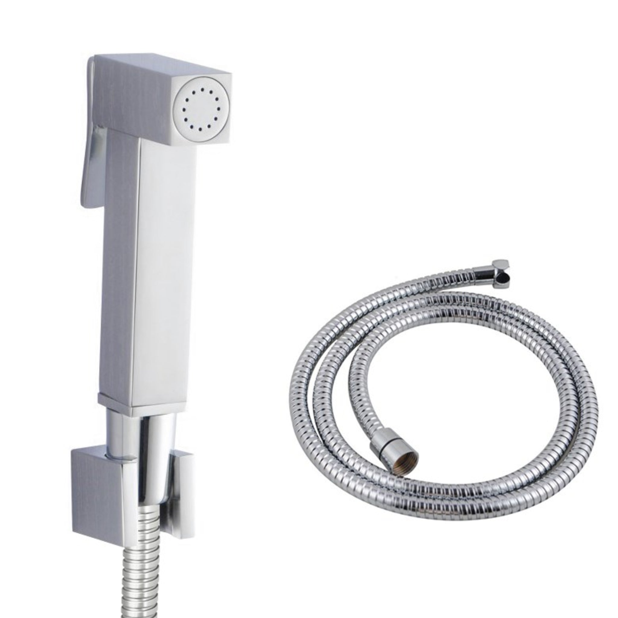 AQUAPERLA TOILET BIDET SPRAY KIT CHROME 111MM