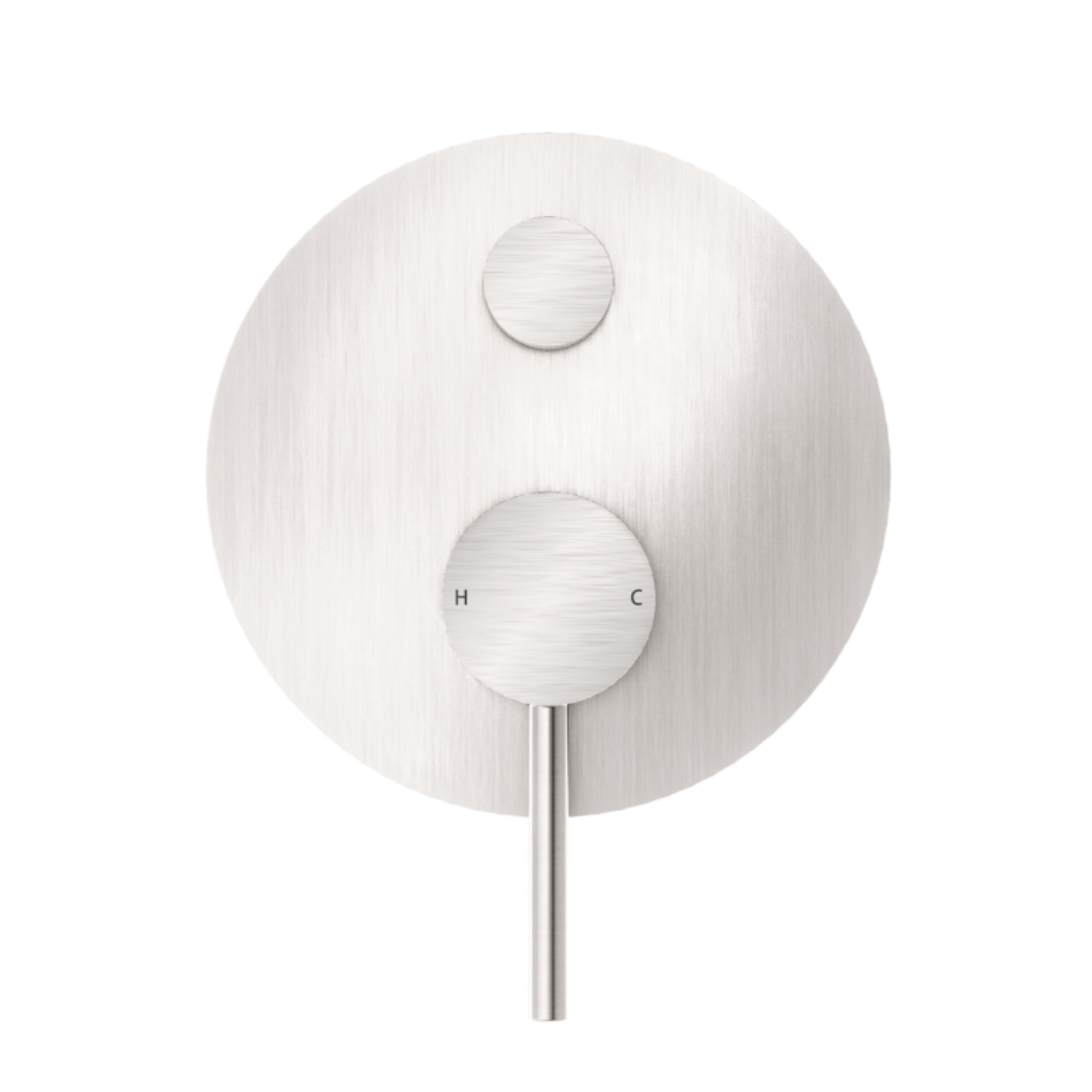 NERO DOLCE SHOWER MIXER WITH DIVERTER BRUSHED NICKEL