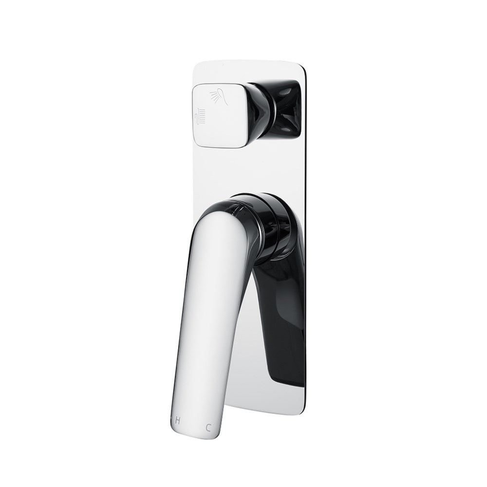 NORICO AU WALL MIXER WITH DIVERTER 205MM CHROME