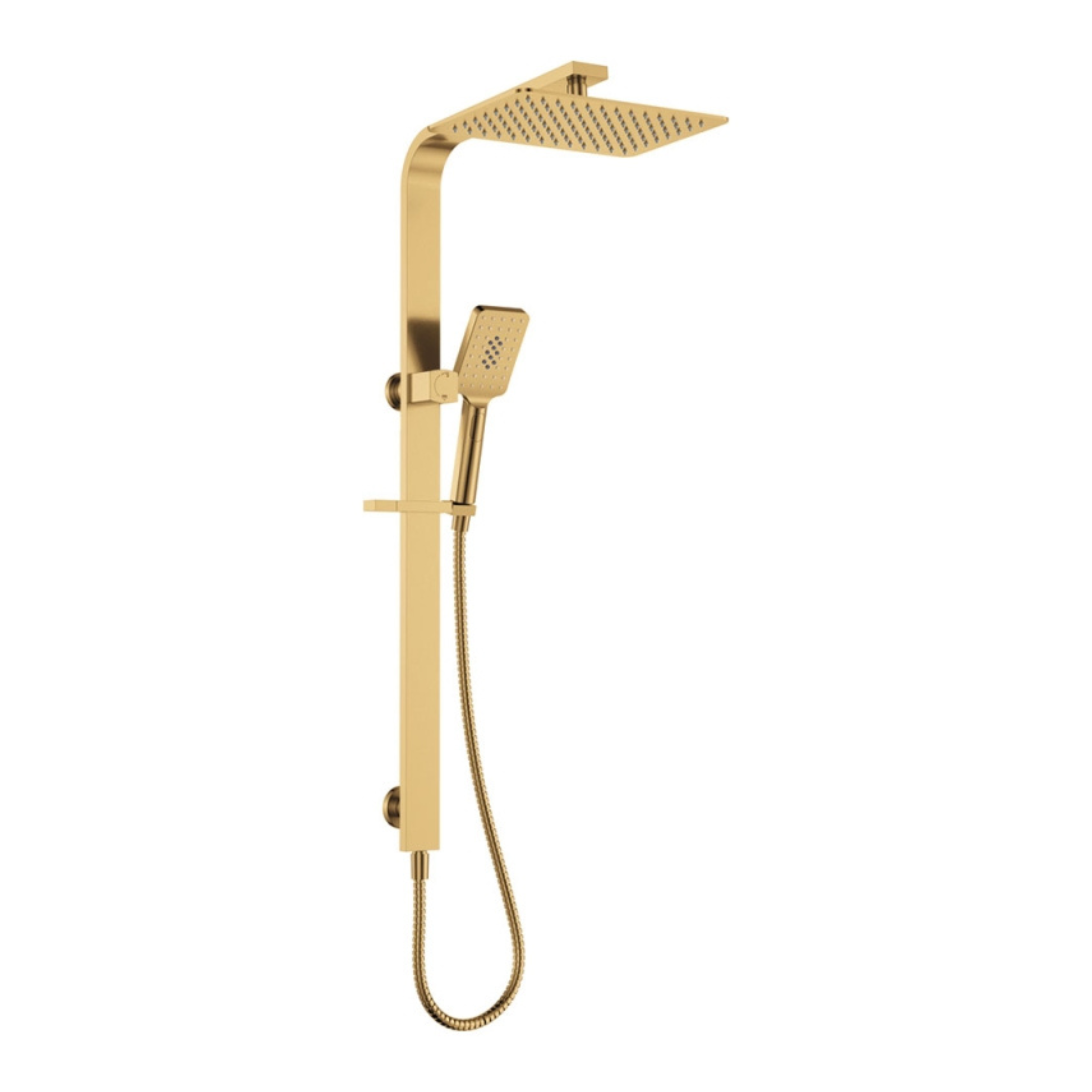 FIENZA TONO DELUXE TWIN SHOWER URBAN BRASS