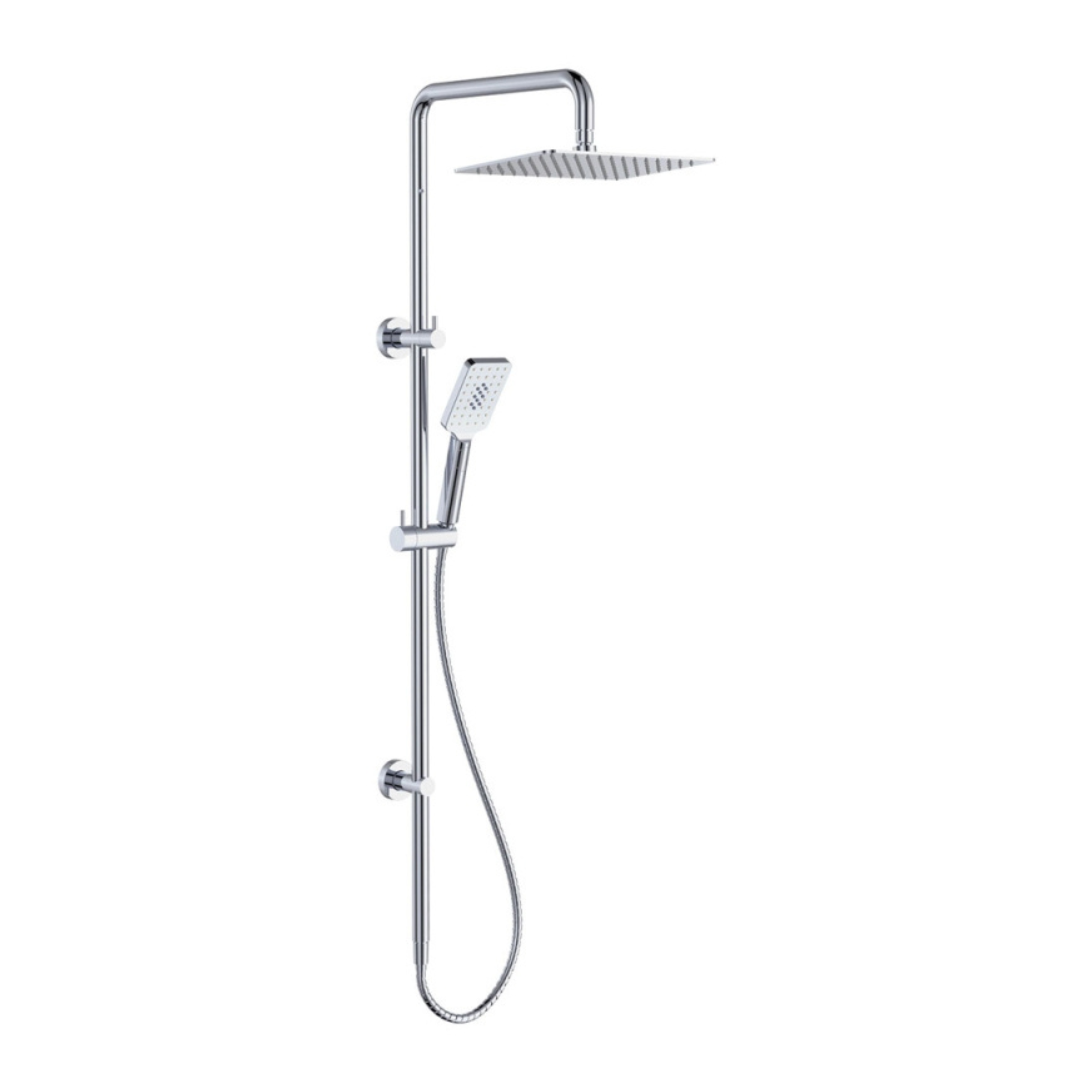 FIENZA TONO TWIN SHOWER CHROME