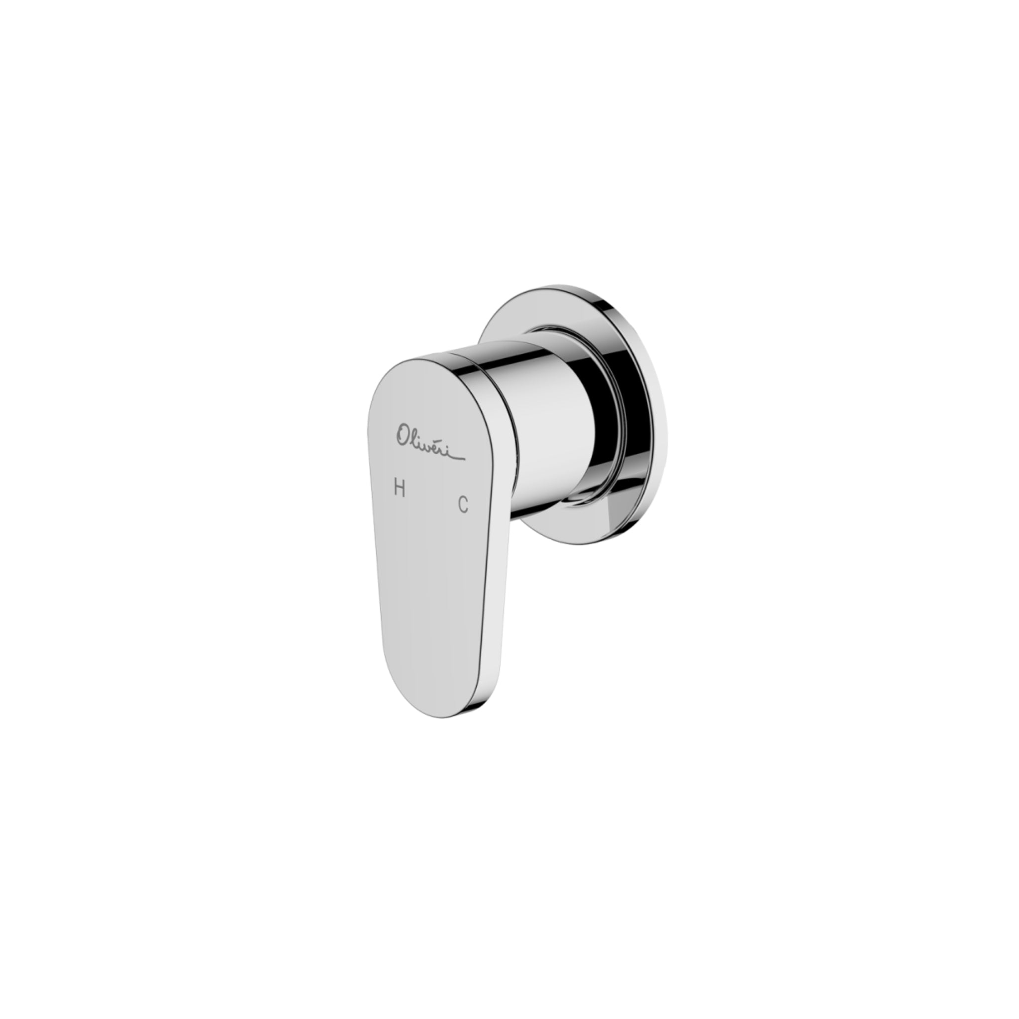 OLIVERI LONDON LEAD FREE WALL MIXER 100MM CHROME