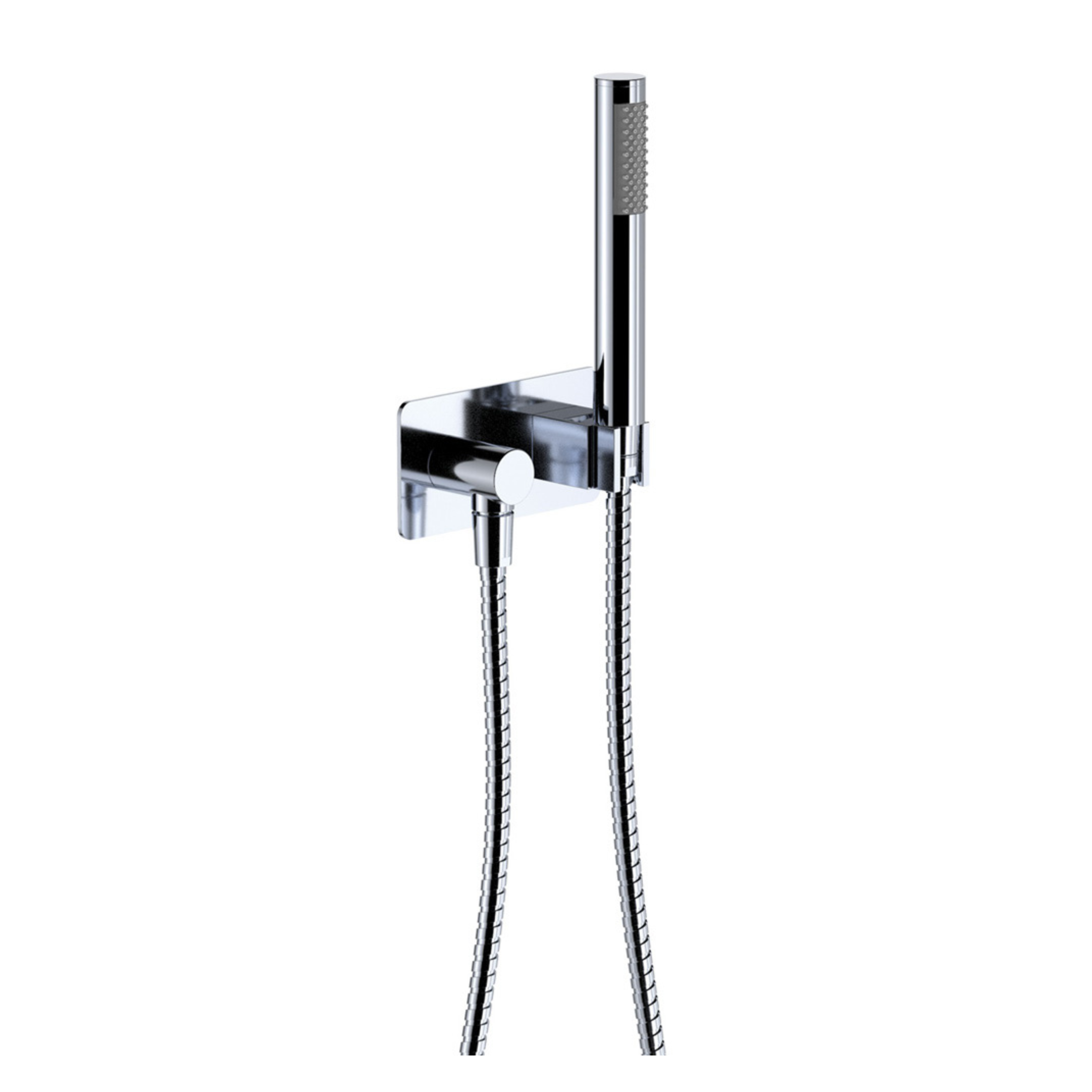 FIENZA ISABELLA RECTANGULAR PLATE HAND SHOWER CHROME
