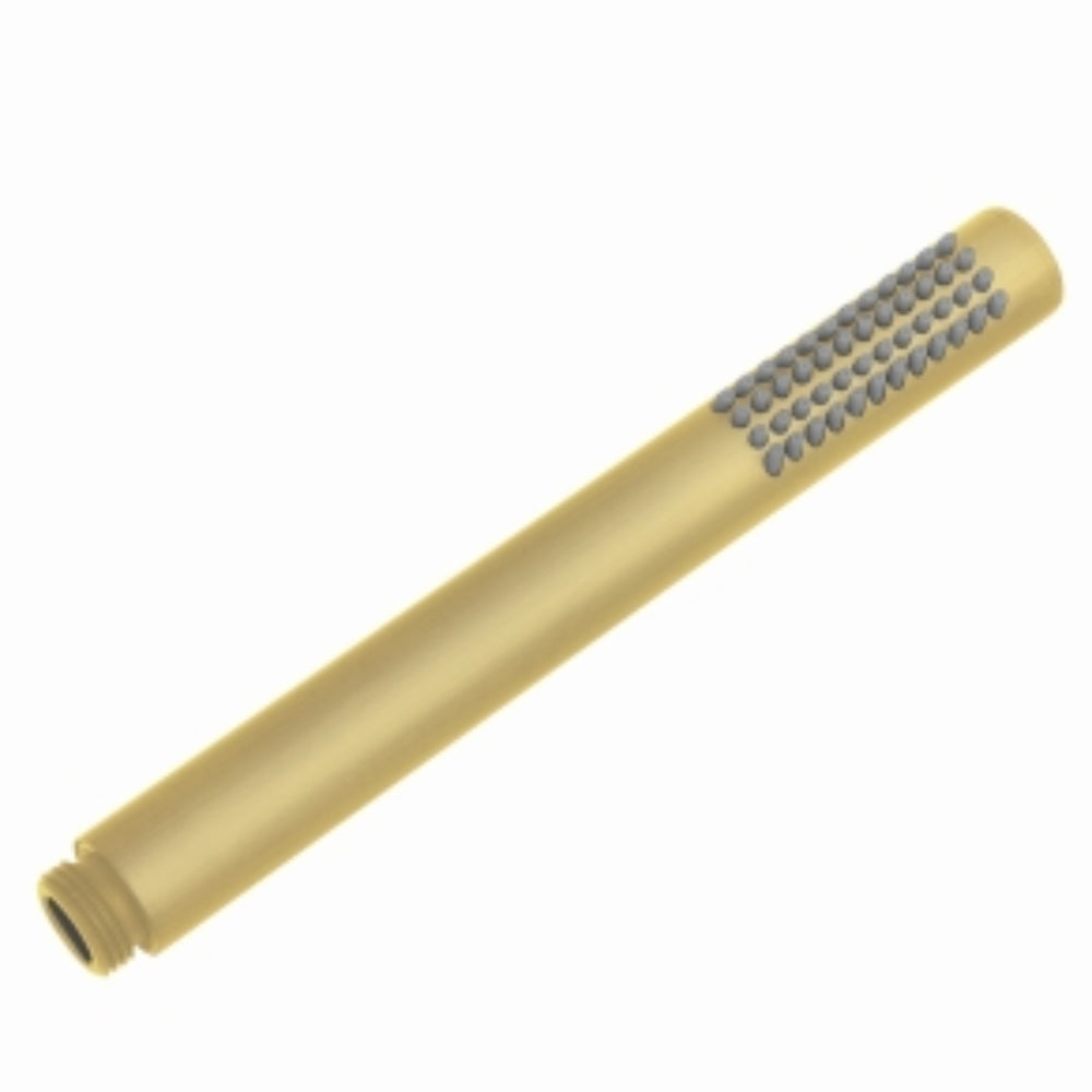 AQUAPERLA ROUND HANDHELD SHOWER SPRAY HEAD 24MM BRUSHED BRASS