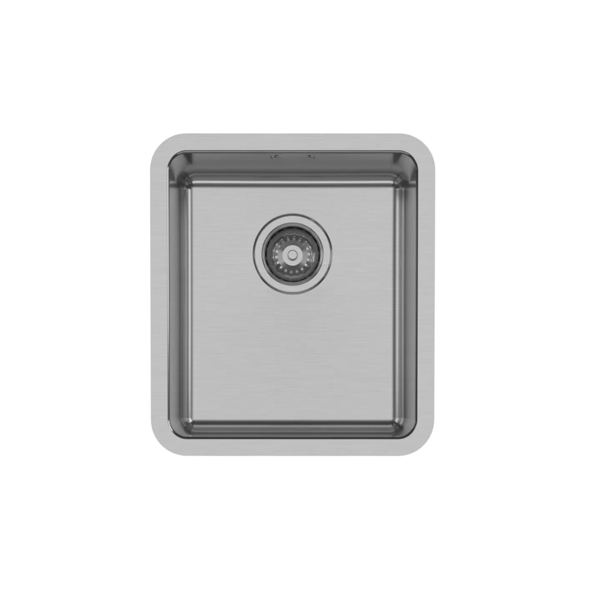 PHOENIX 2000 SERIES LAUNDRY SINK WITH OVERFLOW 411MM STAINLESS STEEL