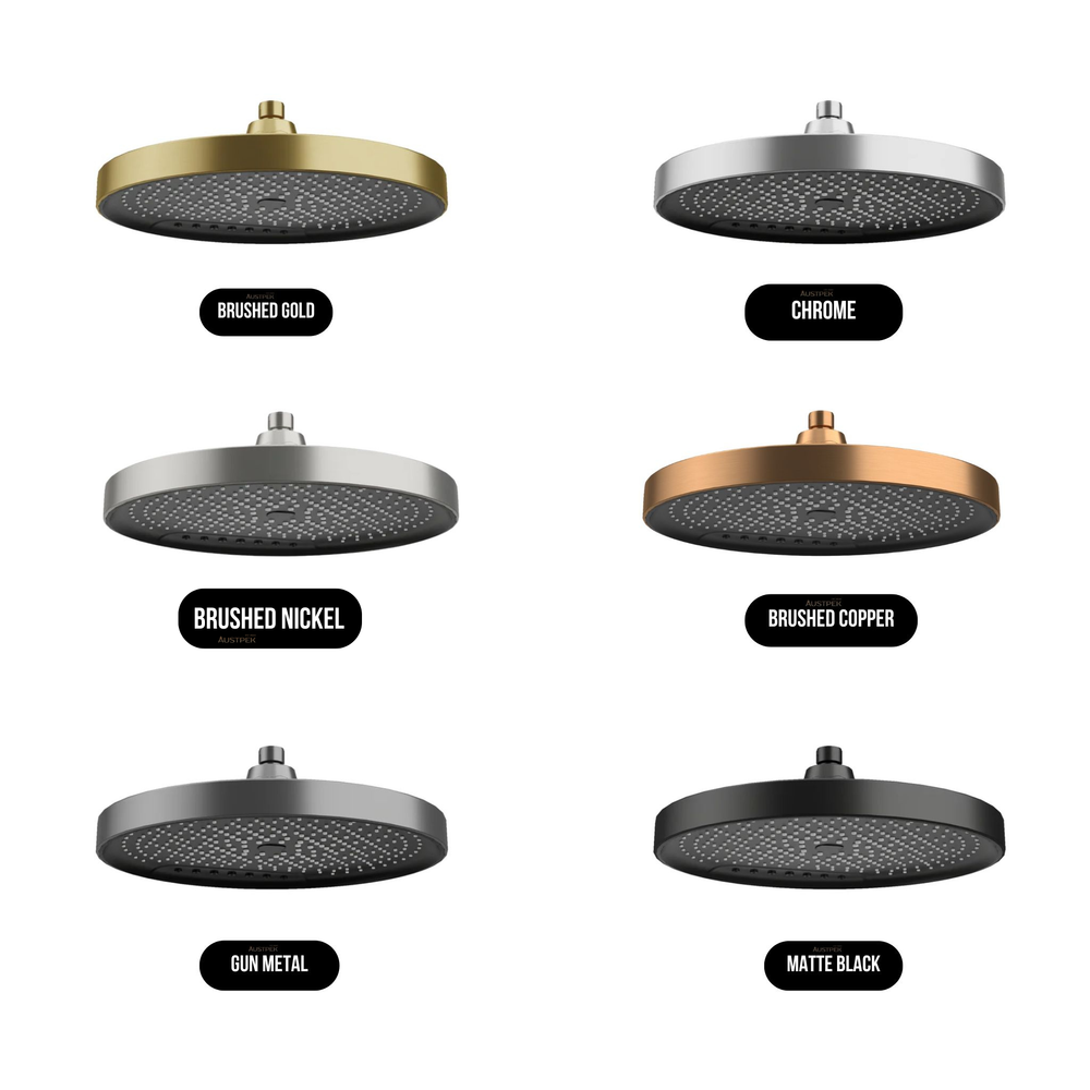Amoza Shower Head 300mm - available finishes