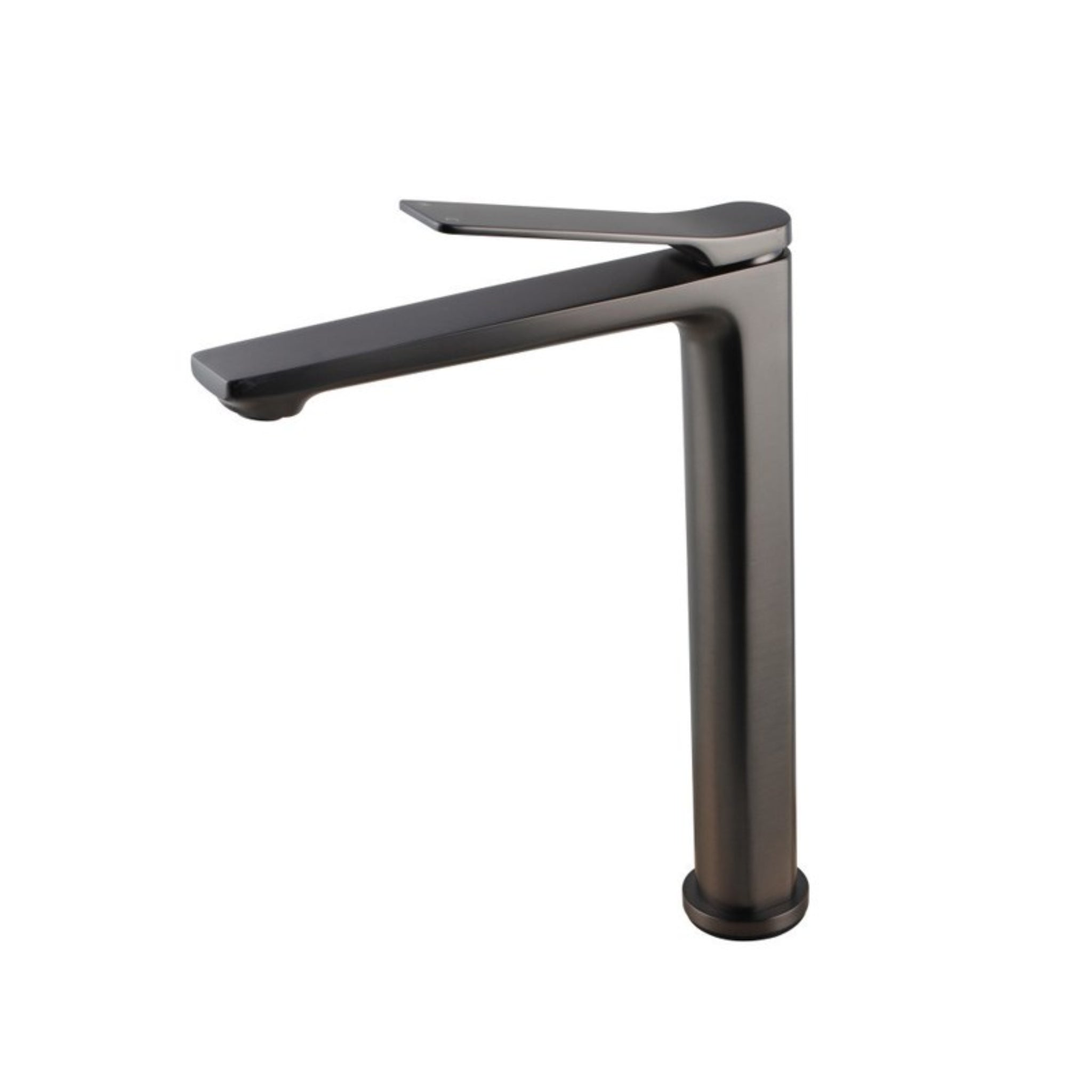 AQUAPERLA RUSHY TALL BASIN MIXER 292MM GUNMETAL GREY