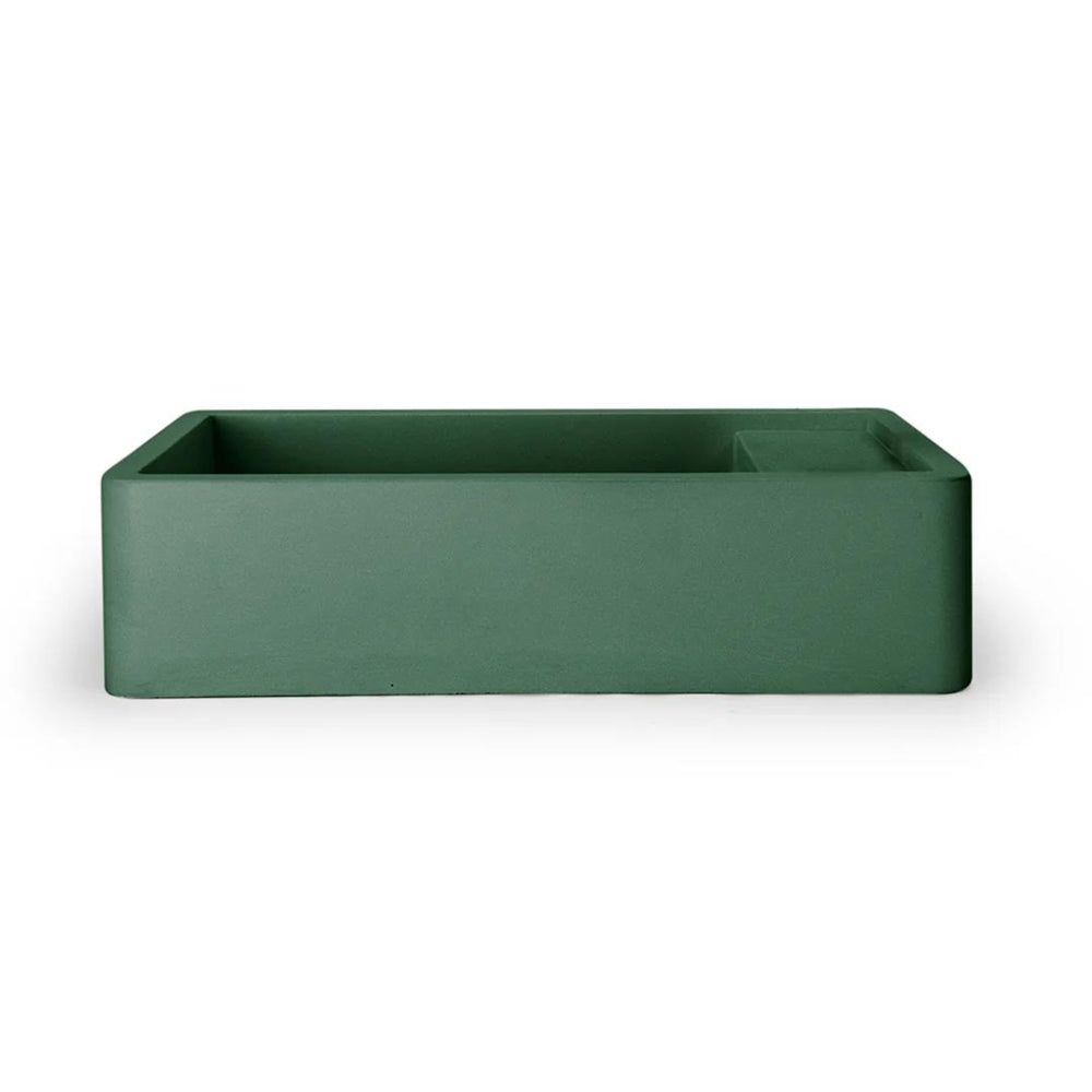 NOOD CO SHELF 01 ABOVE COUNTER / WALL HUNG BASIN TEAL 440MM