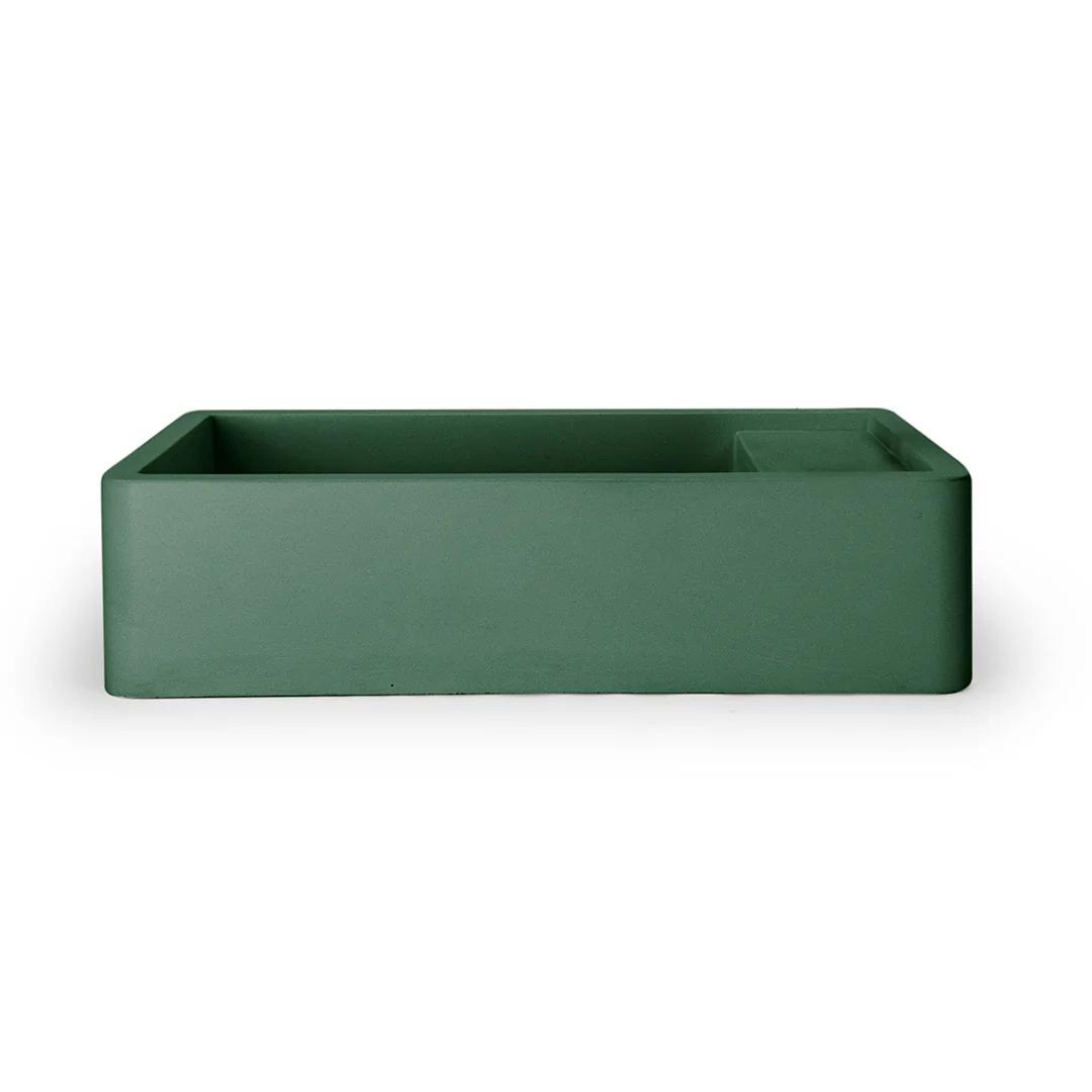 NOOD CO SHELF 01 ABOVE COUNTER / WALL HUNG BASIN TEAL 440MM