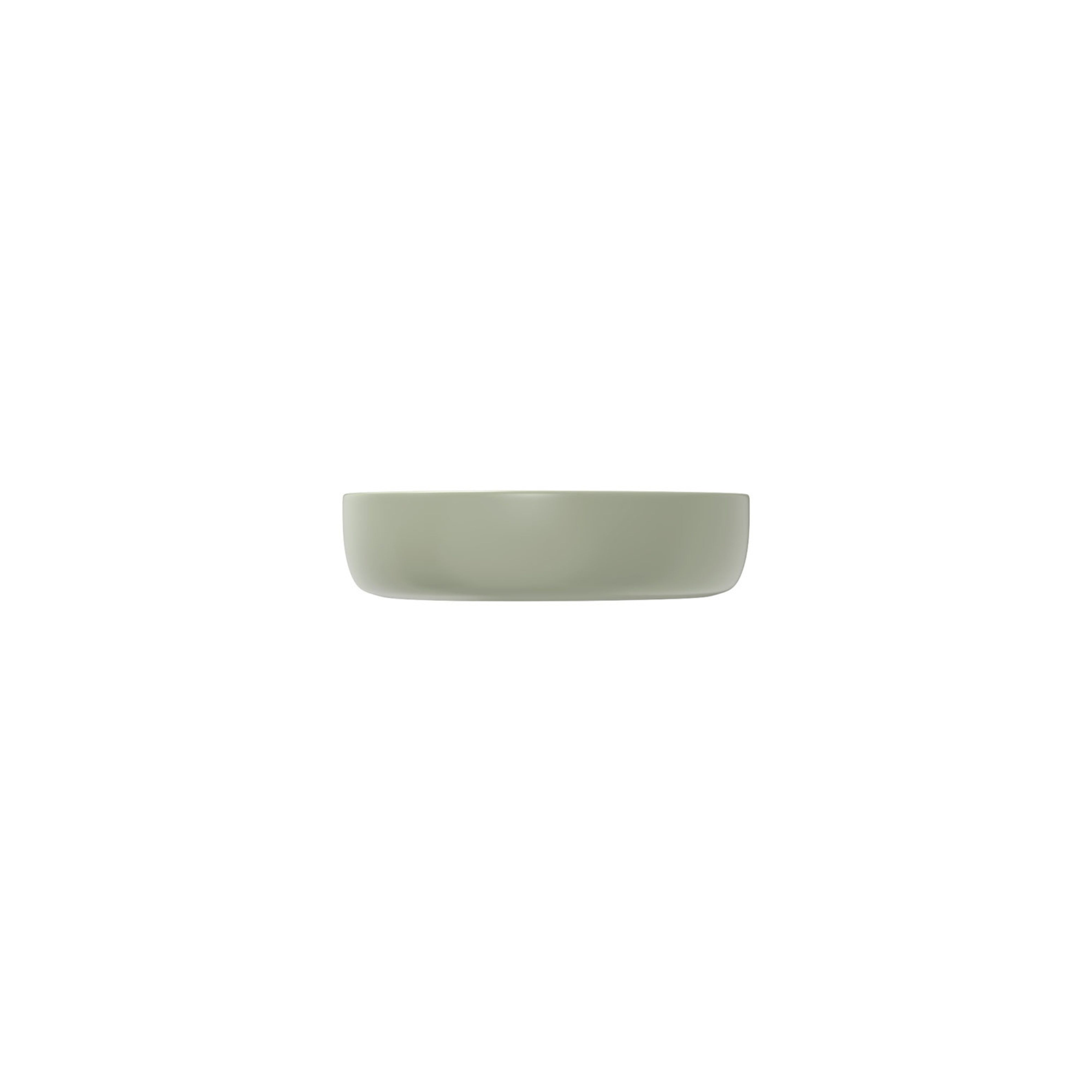FIENZA PEBBLE ABOVE COUNTER BASIN MATTE OLIVE 400MM